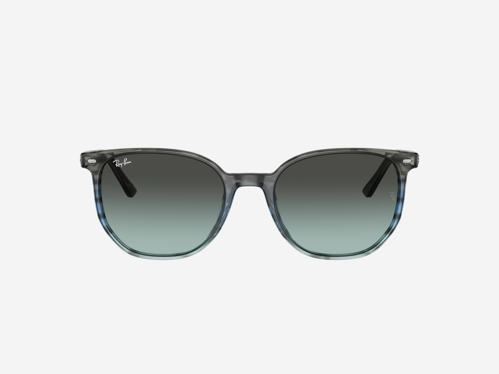 Alternative view of RayBan 0RB2197 - Elliot 1391GK - Blu e grigio a strisce