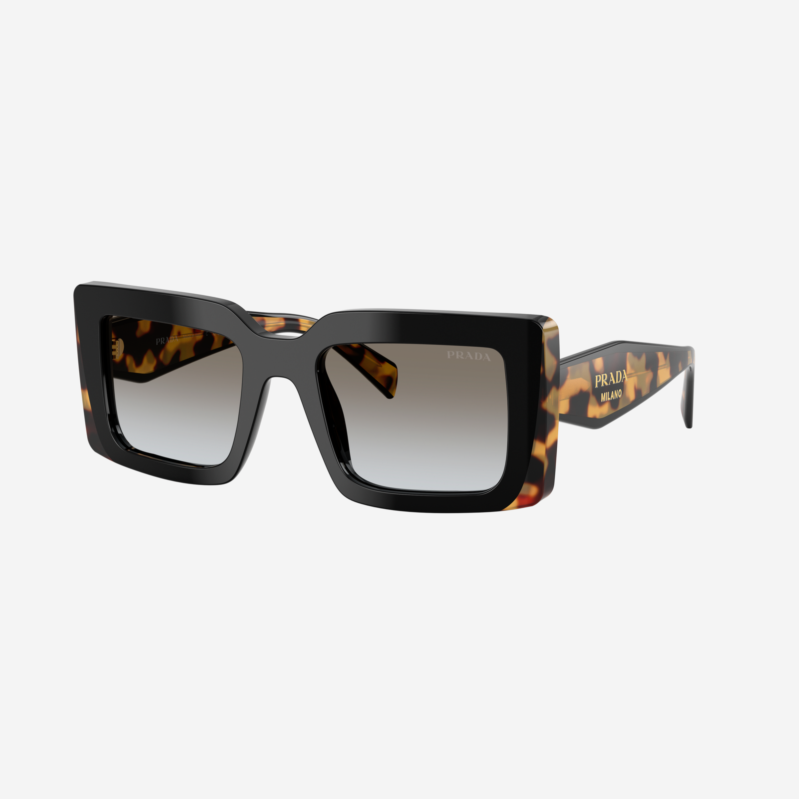Prada PR D01S 0CD80L - Nero/tartarugato medio