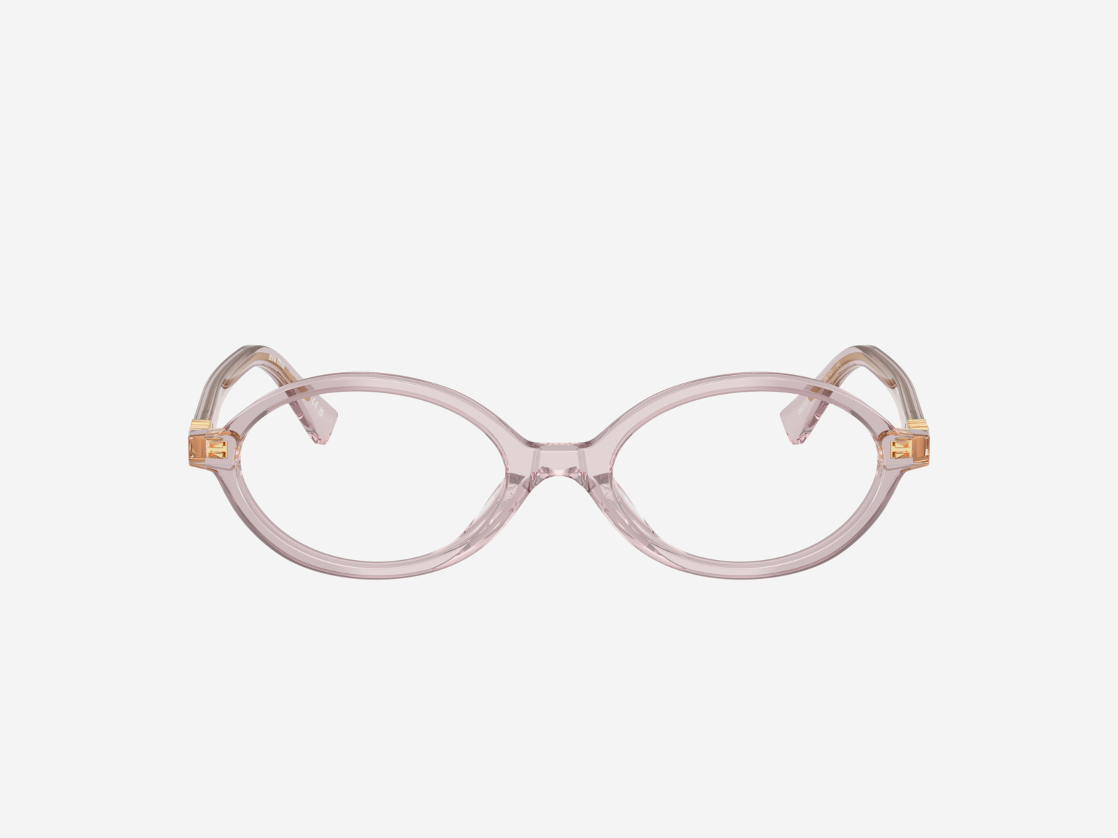 Alternative view of Miu-Miu 0MU 01XV 12W1O1 - Malva trasparente