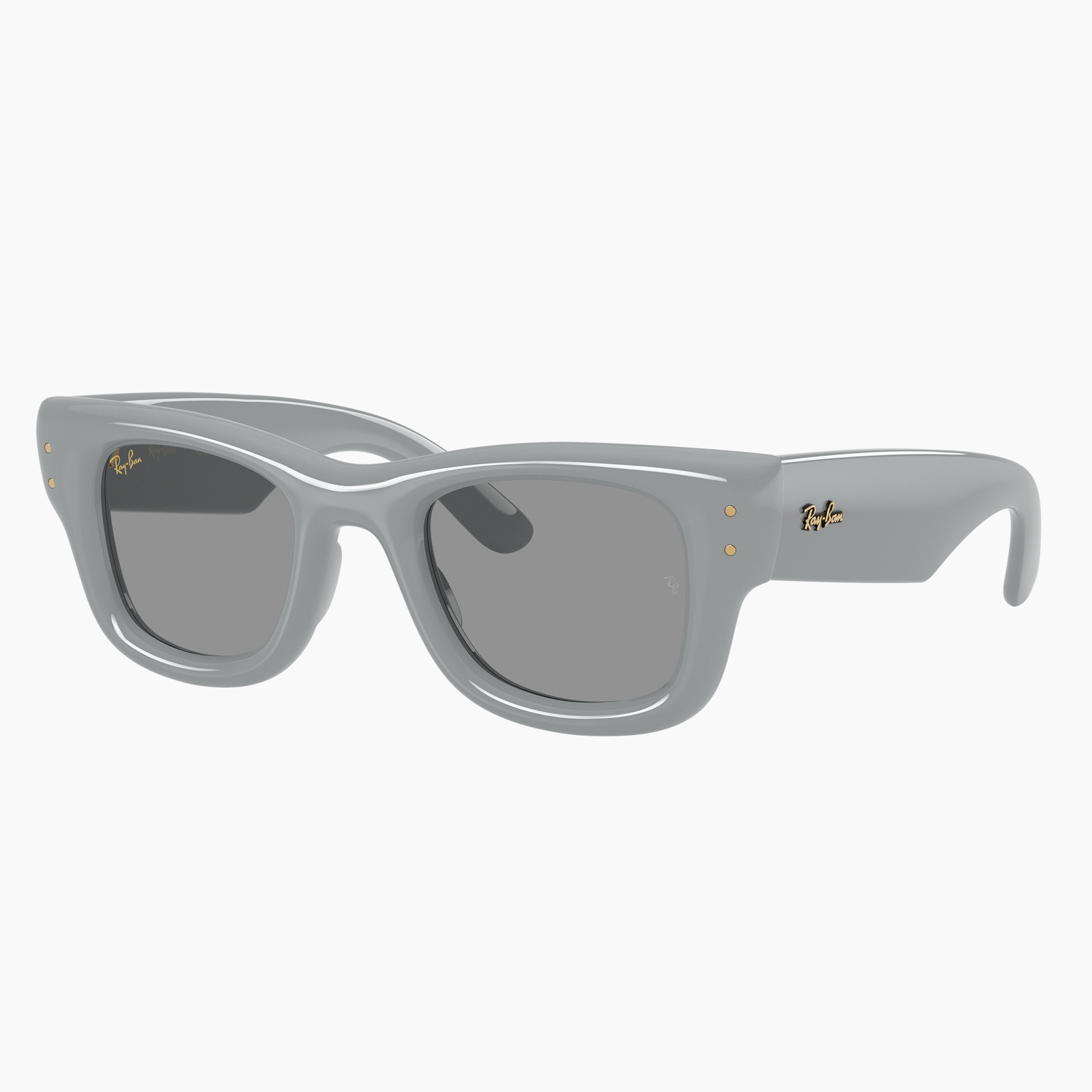 Ray-Ban Wayfarer Puffer RB4940 6876/1 - Grigio tinta unita