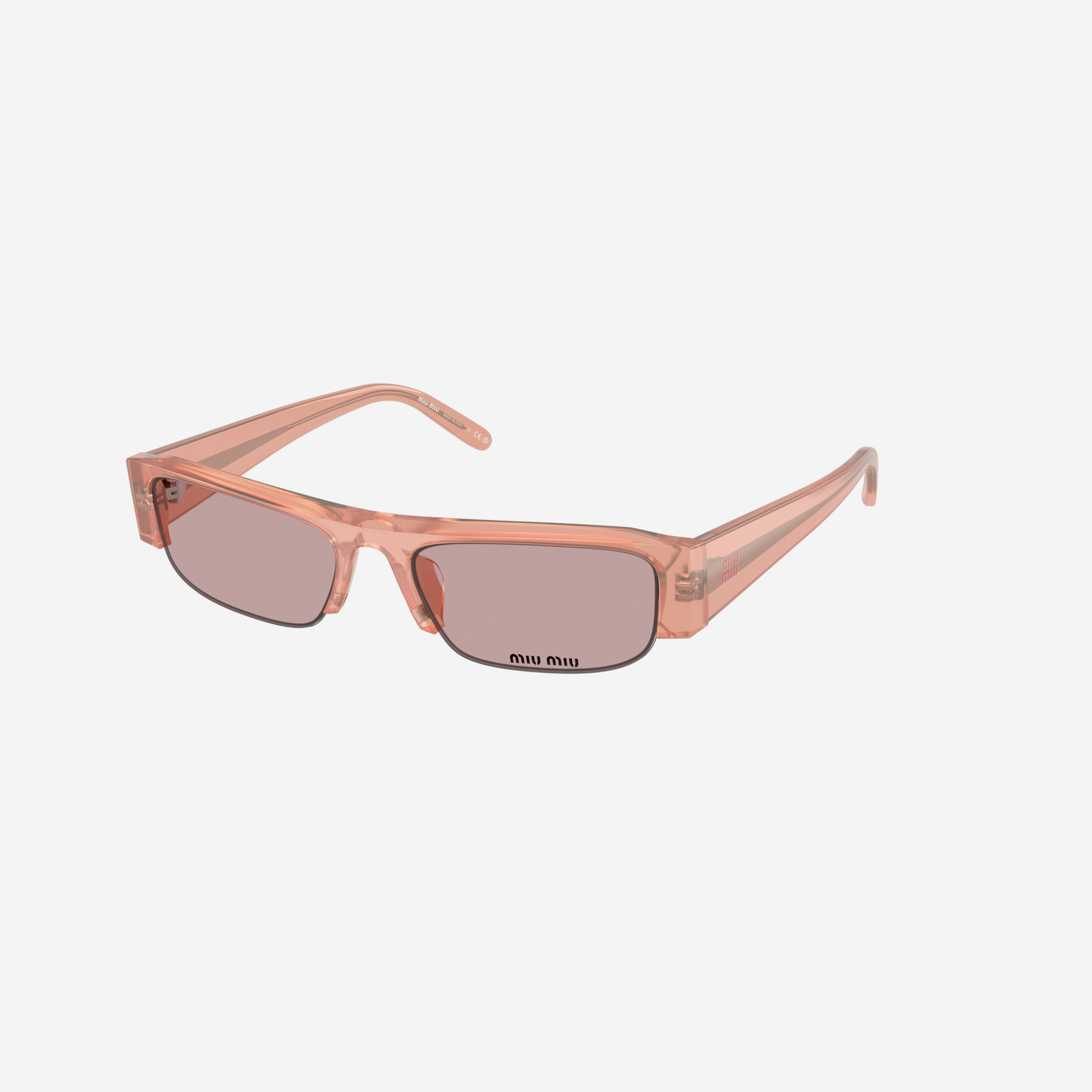 Miu Miu MU B07S 20I60V - Rosa opalino
