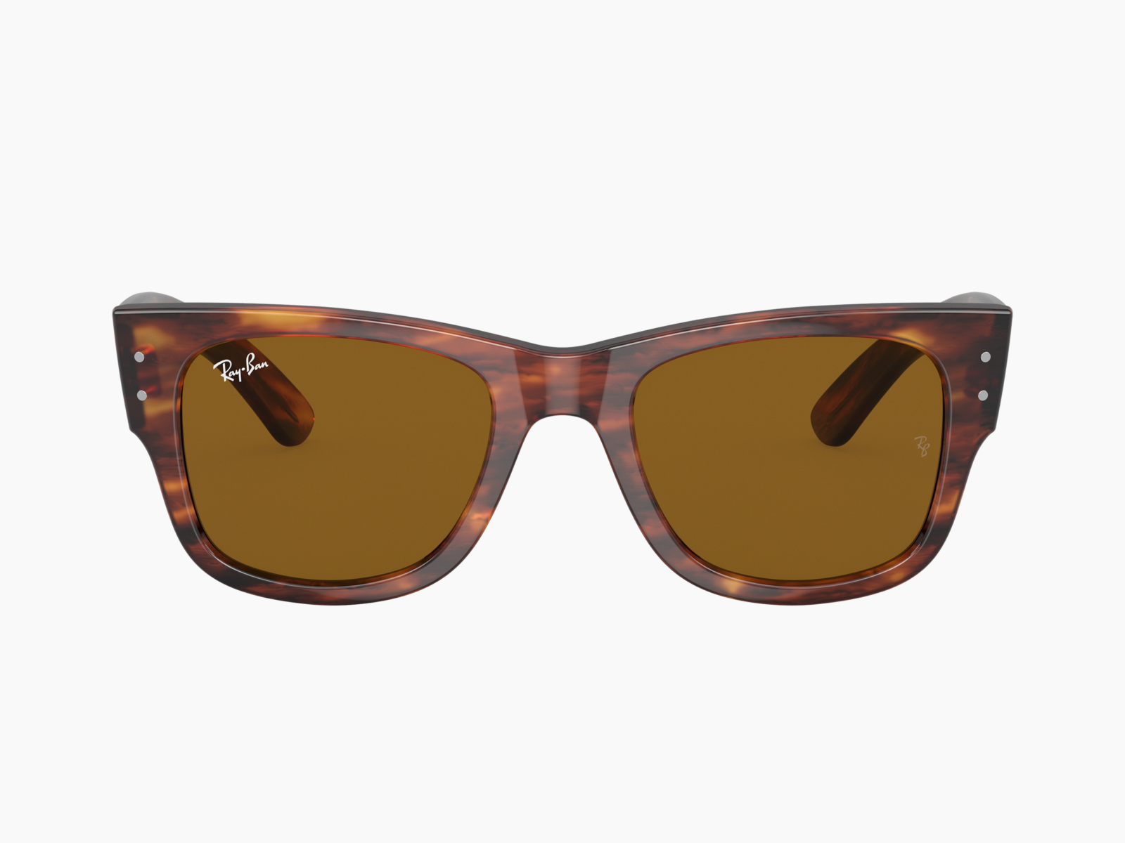 Alternative view of Ray-Ban RB0840S - Mega wayfarer 954/33 - Striato havana