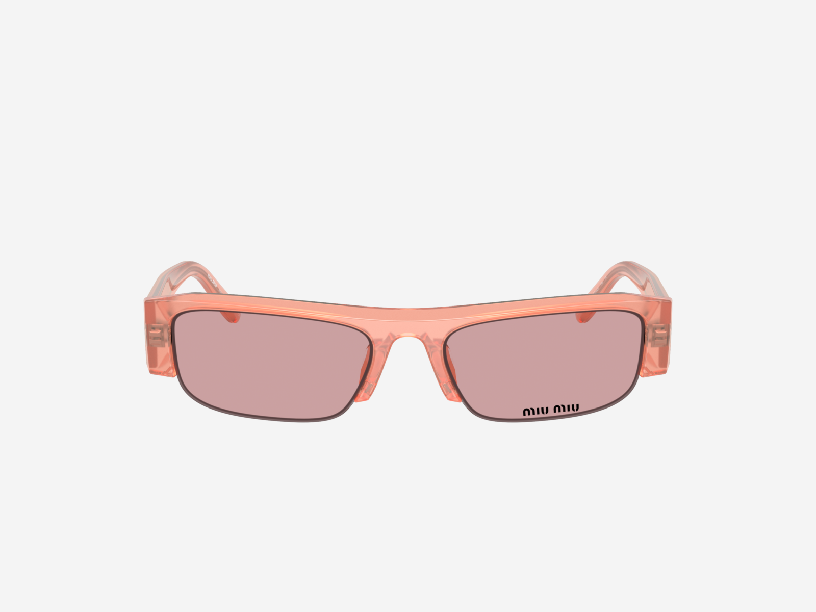 Alternative view of Miu Miu MU B07S 20I60V - Rosa opalino