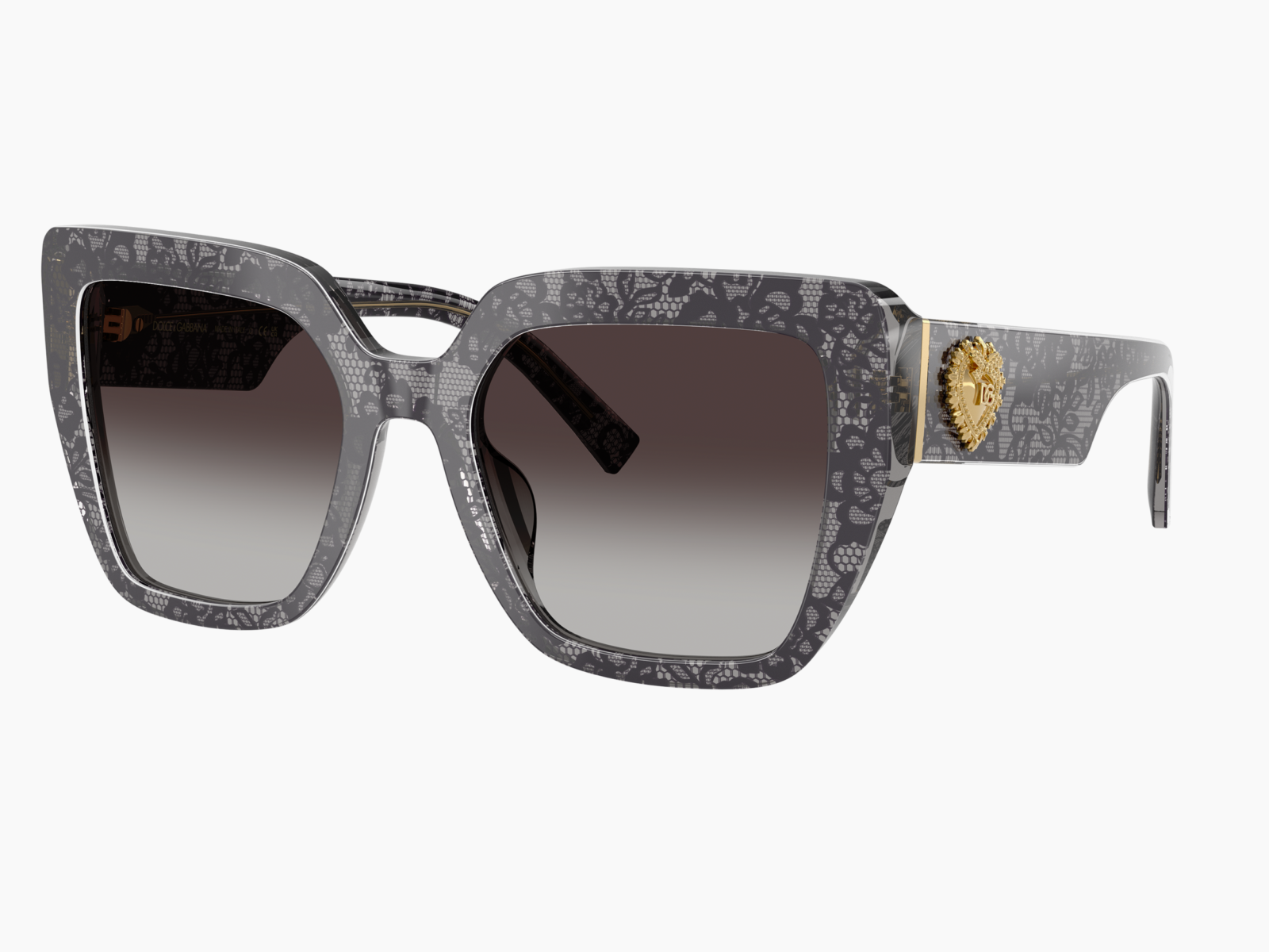 Dolce & Gabbana DG4538 34718G - Print black lace