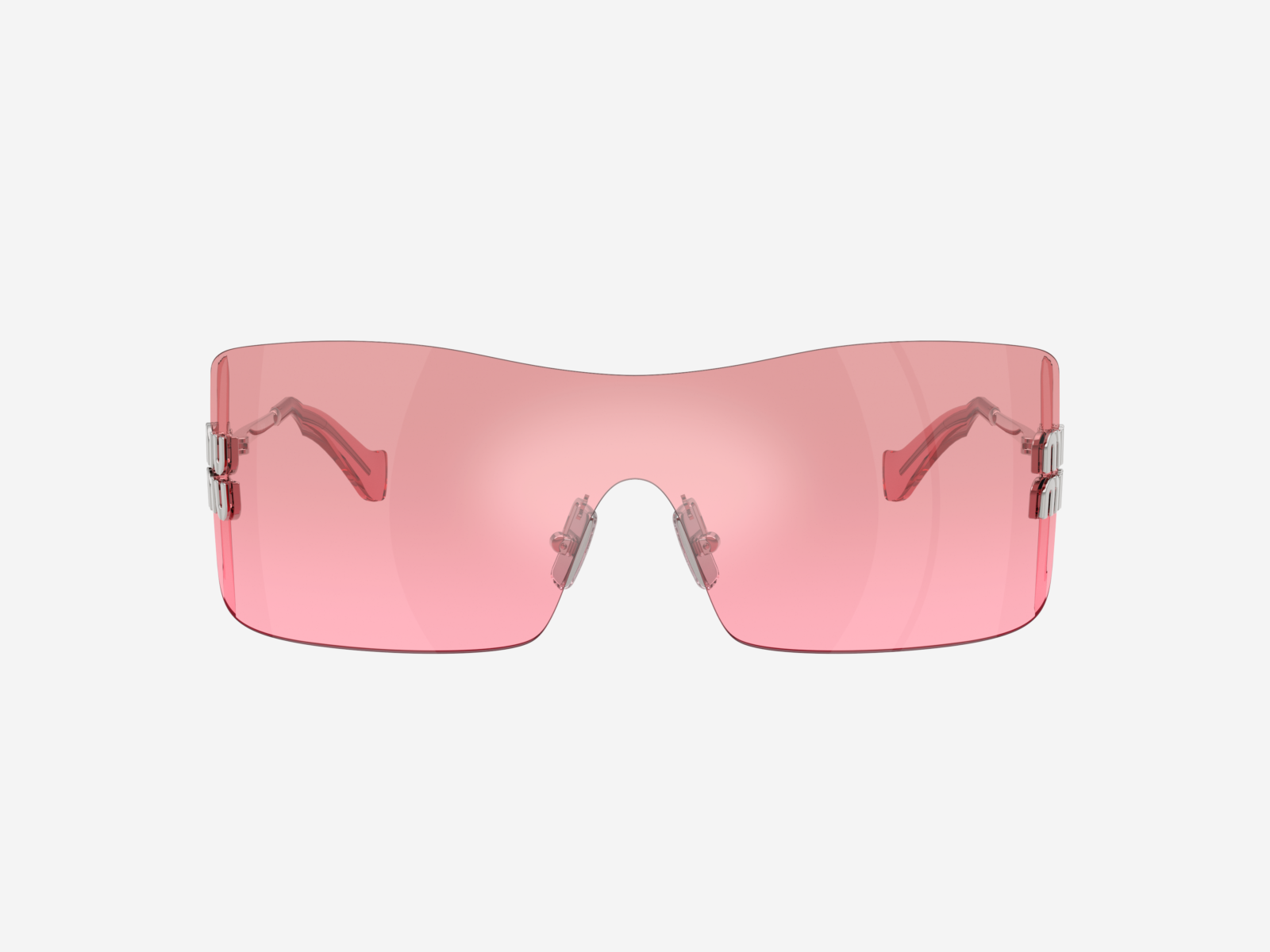 Alternative view of MiuMiu 0MU B53S 1BC70Y - Argento