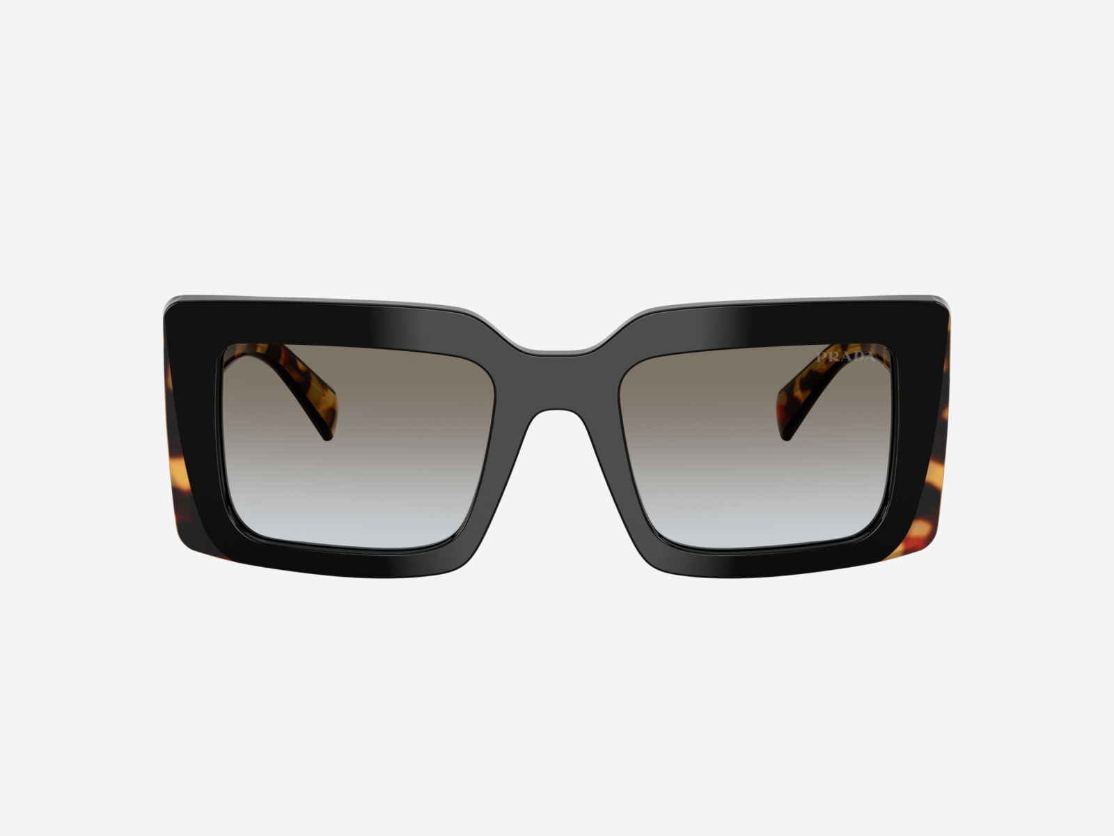 Alternative view of Prada PR D01S 0CD80L - Nero/tartarugato medio