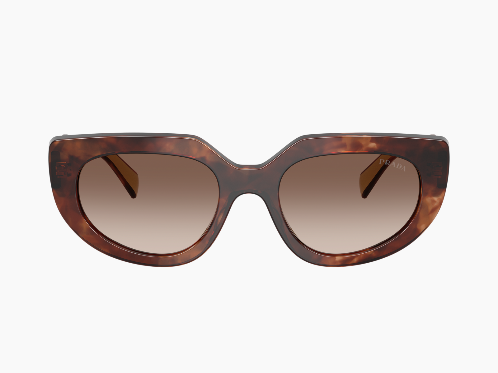Alternative view of Prada PR D02S 00K10S - Caramello tartarugato