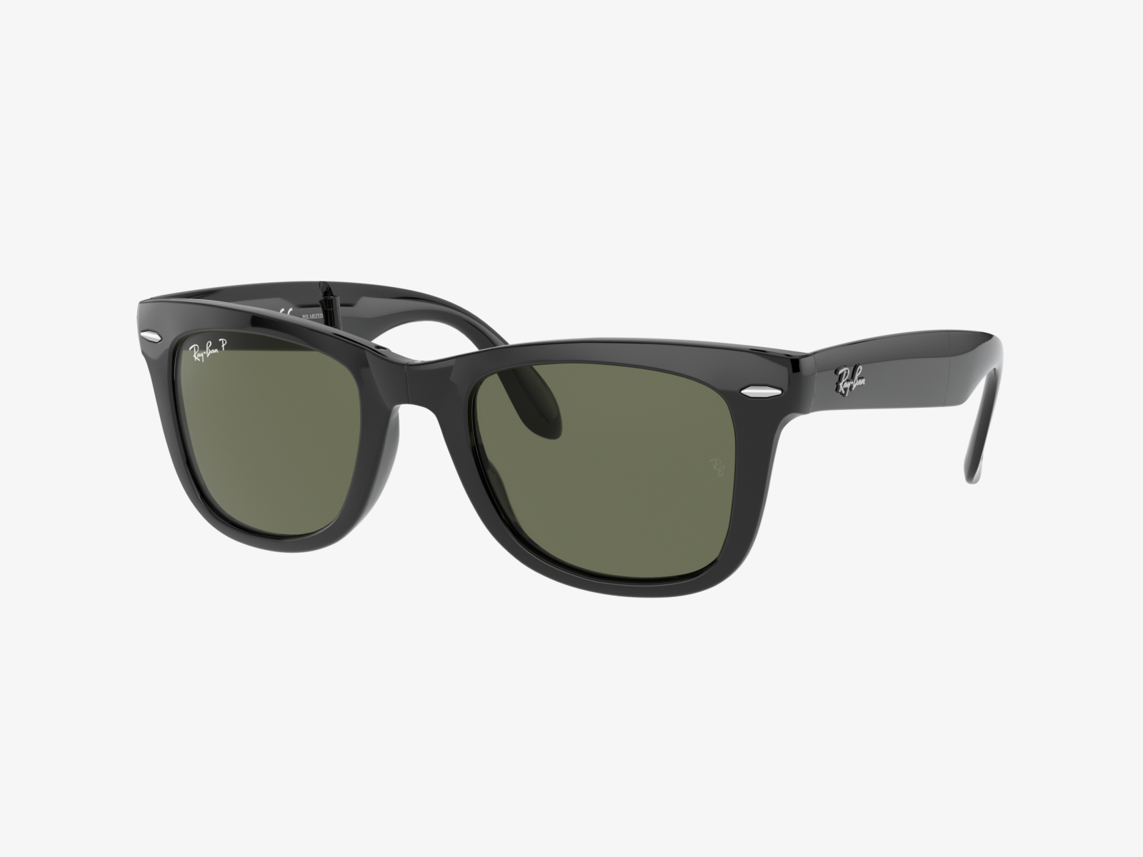 Ray-Ban RB4105 - Folding wayfarer 601/58 - Nero