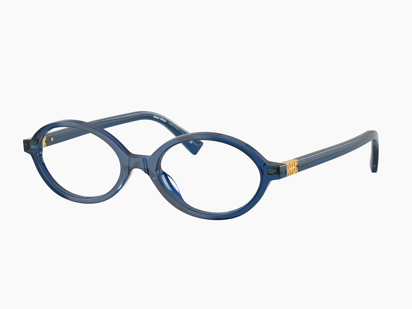 Miu Miu MU 01XV 08Q1O1 - Cristallo blu