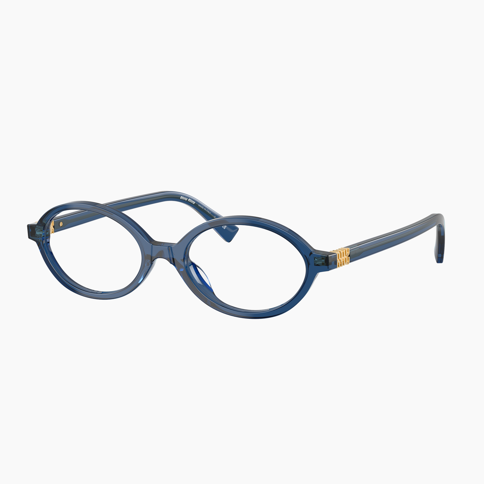Miu Miu MU 01XV 08Q1O1 - Cristallo blu
