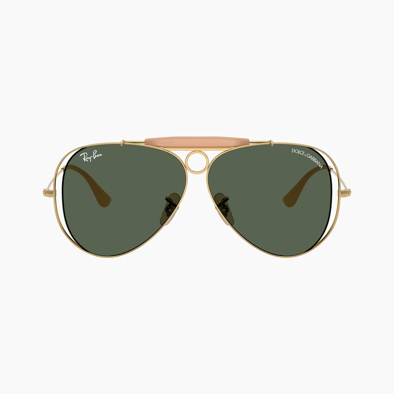 Ray-Ban RB3138M The Shooter by Dolce&Gabbana 001/71 - Oro arista - immagine 2