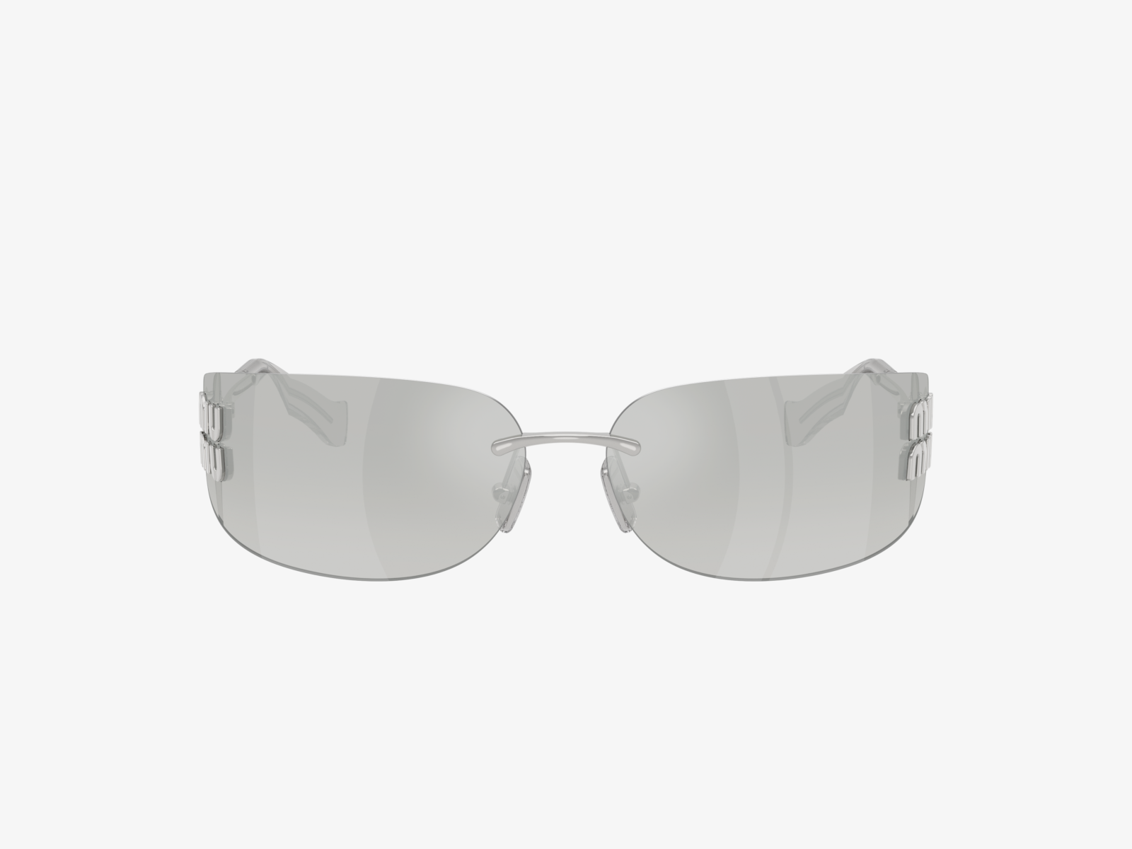 Alternative view of Miu-Miu MU A51S 1BC10Y - Argento