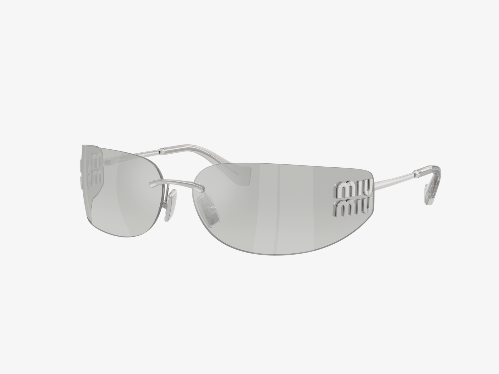 Miu-Miu MU A51S 1BC10Y - Argento