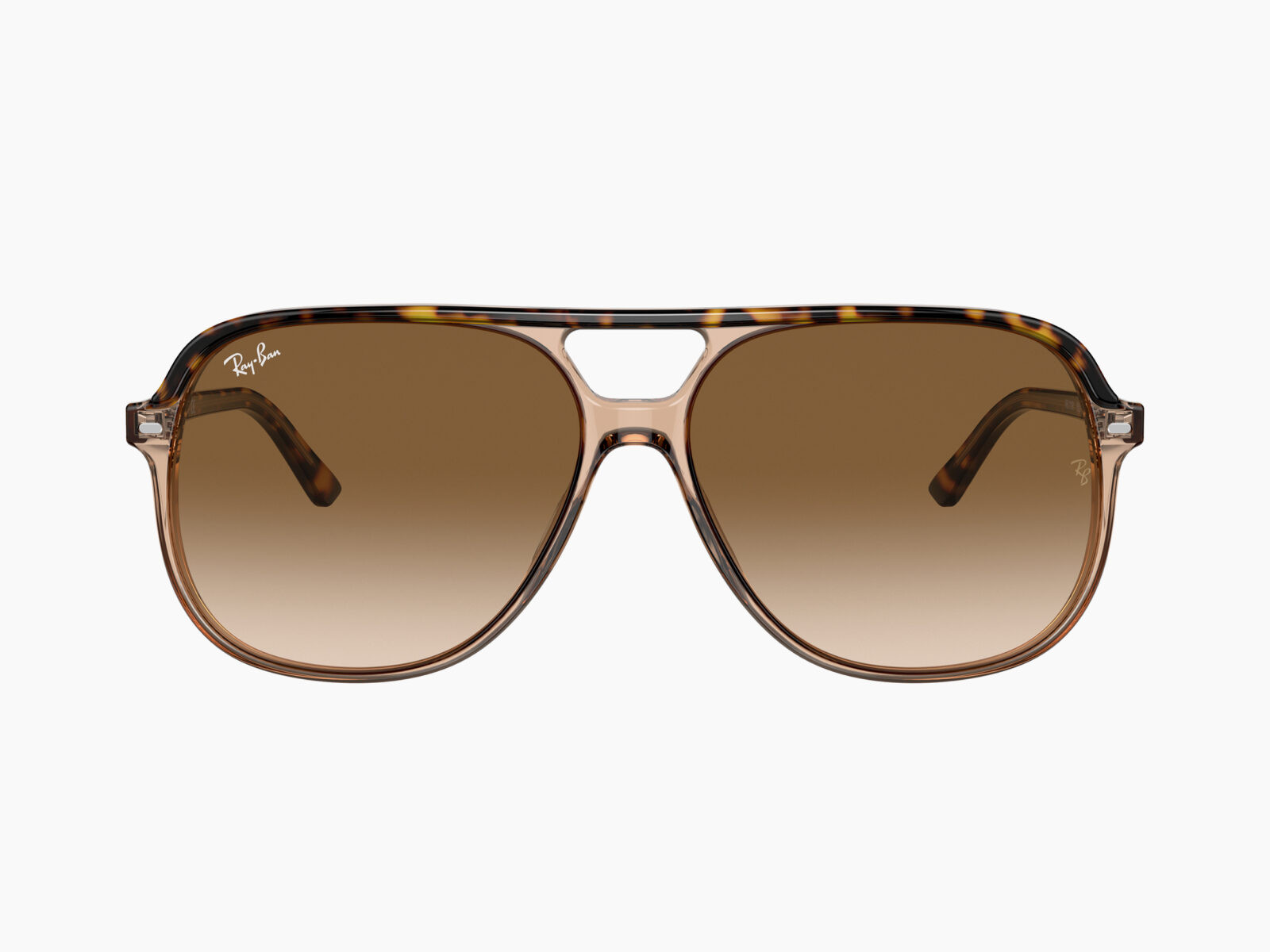 Alternative view of Ray-Ban RB2198 - Bill 129251 - Havana su marrone trasparente