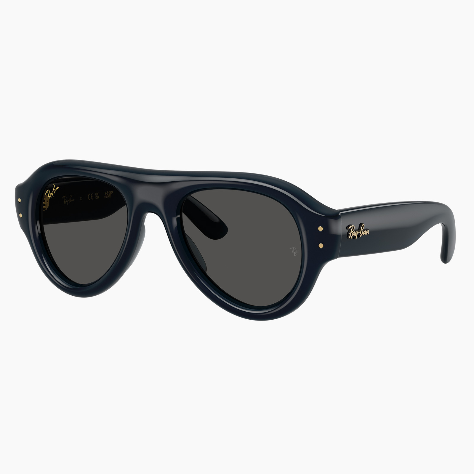 Ray-Ban RB4925 Aviator Puffer 689587 - Blu trasparente