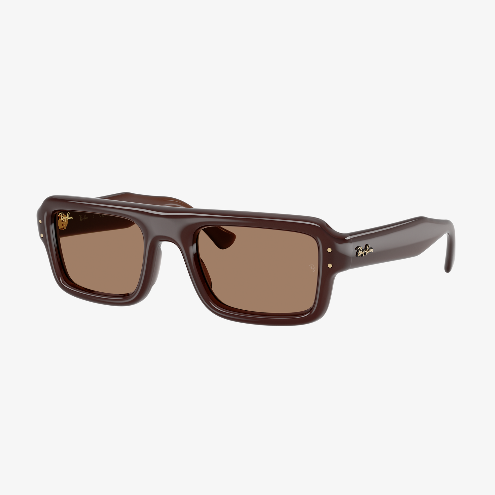 Ray-Ban RB4954 - Flacko Puffer - 689673 - Marrone trasparente