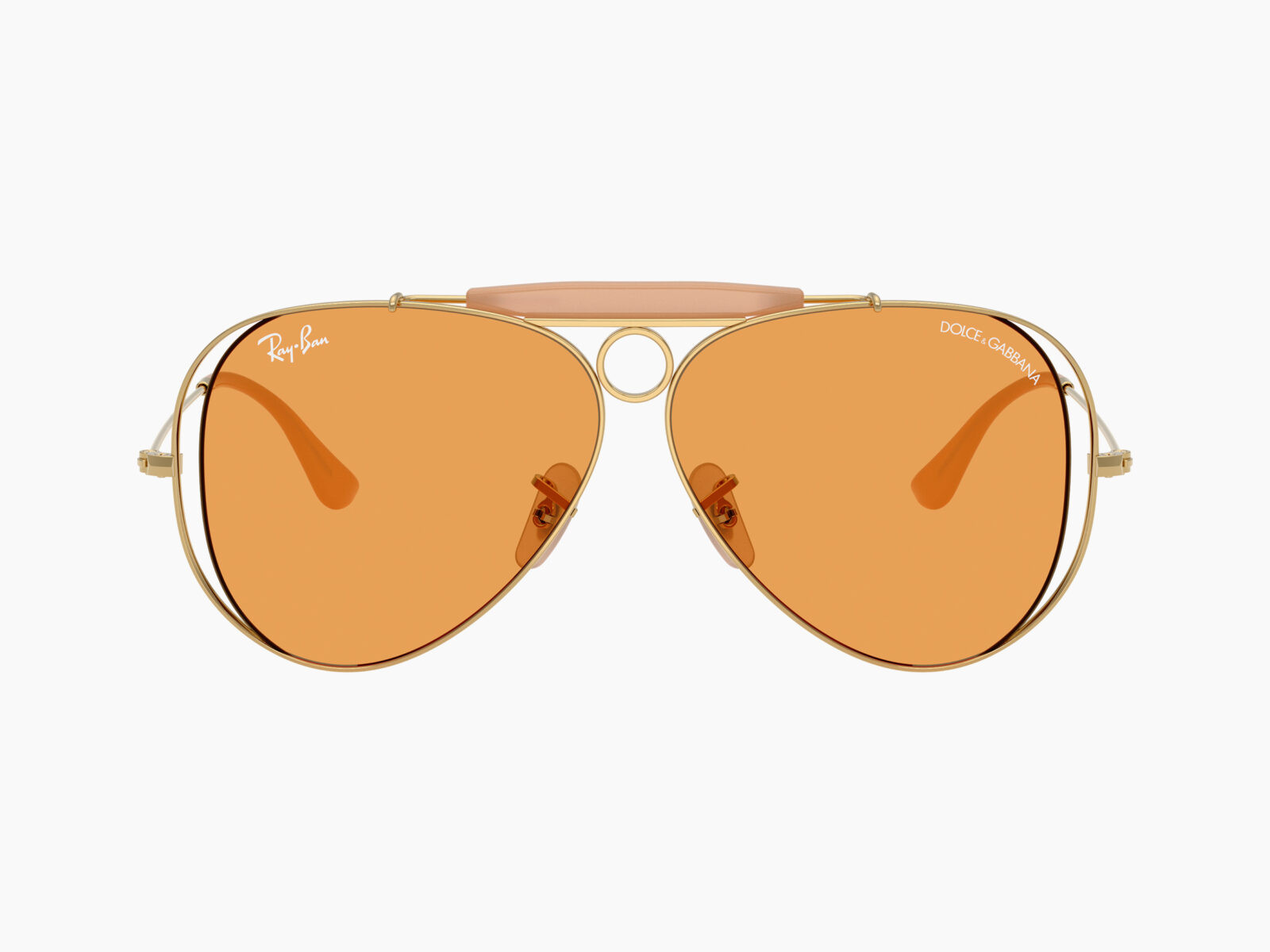 Alternative view of Ray-Ban RB3138M The Shooter by Dolce&Gabbana 001/7 - Oro arista