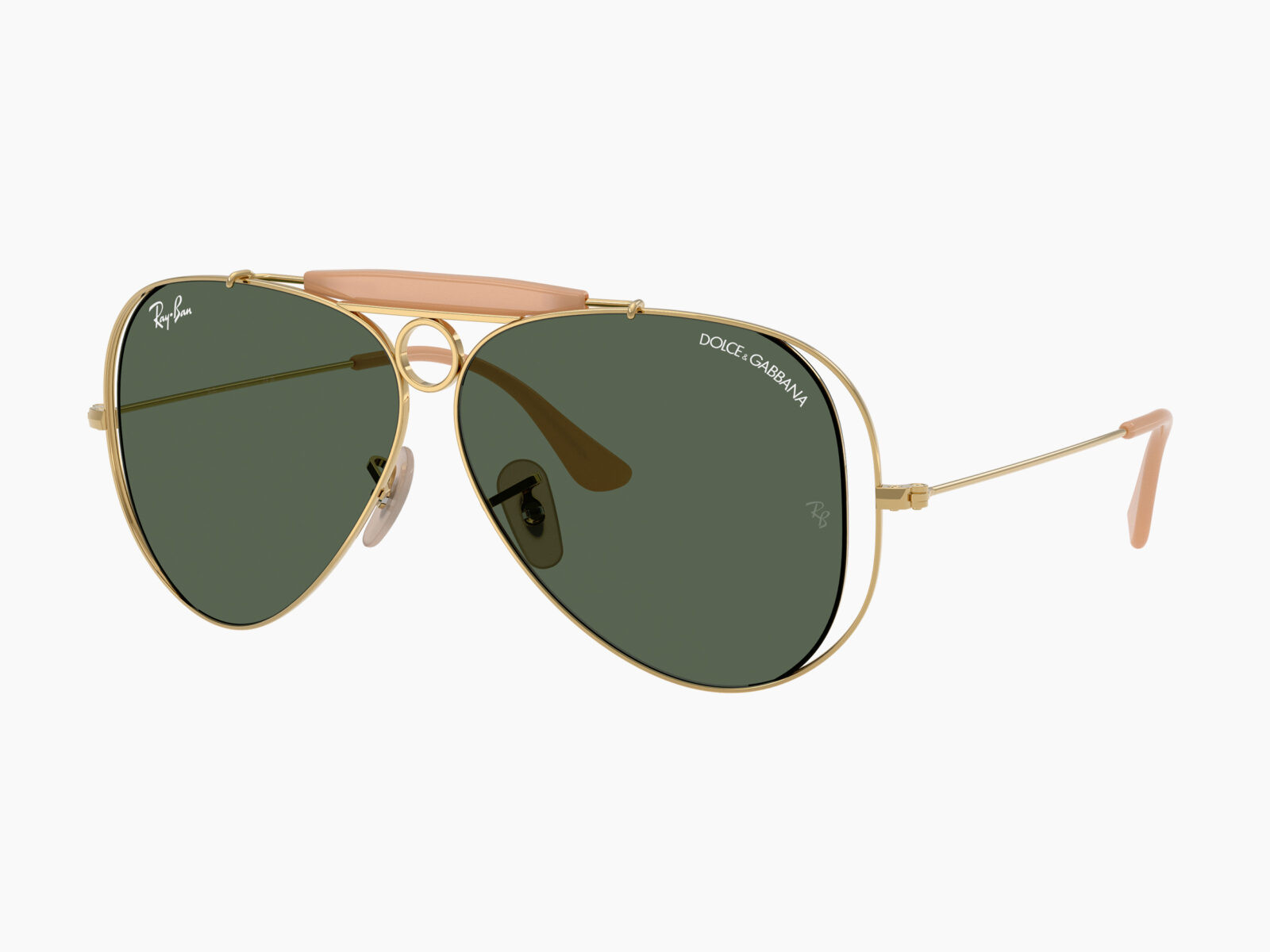 Ray-Ban RB3138M The Shooter by Dolce&Gabbana 001/71 - Oro arista