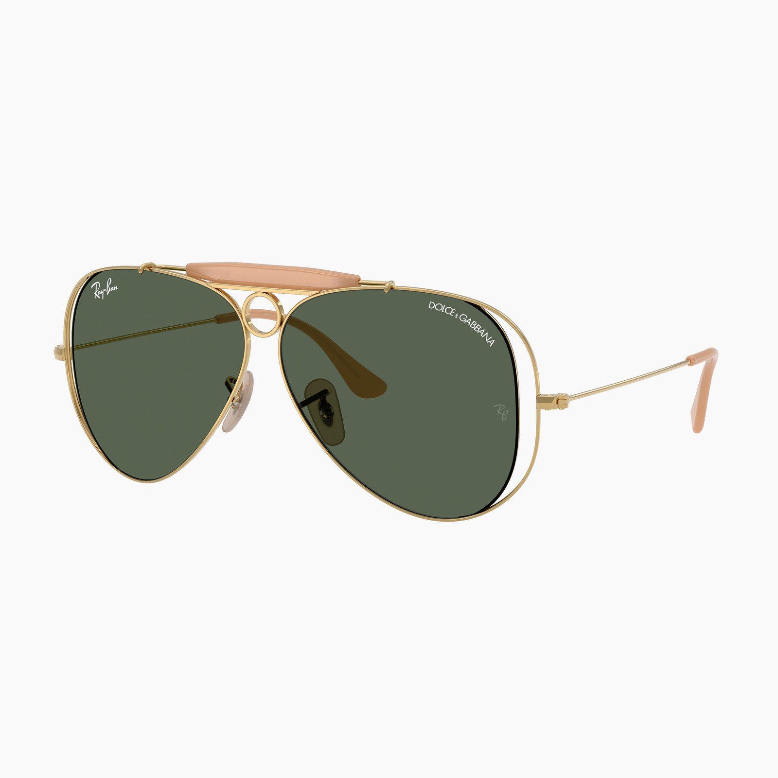Ray-Ban RB3138M The Shooter by Dolce&Gabbana 001/71 - Oro arista