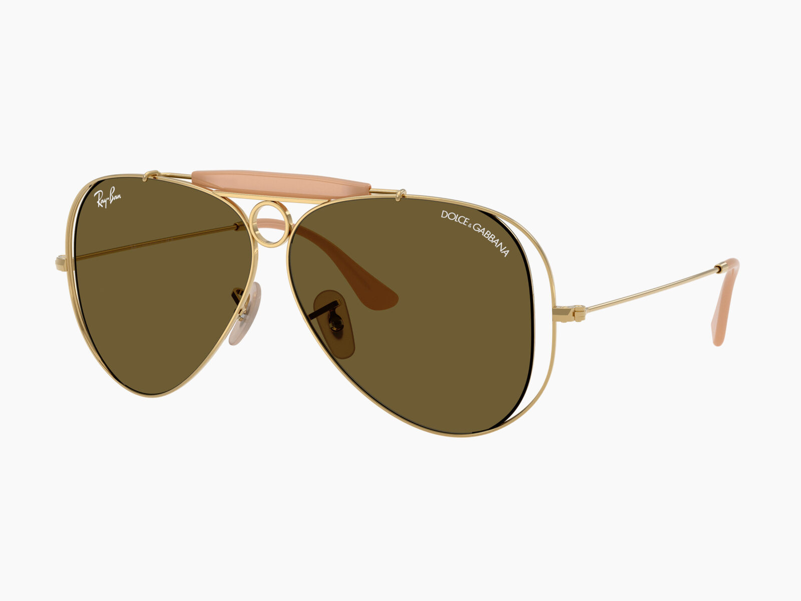 Ray-Ban RB3138M The Shooter by Dolce&Gabbana 001/73 - Oro arista