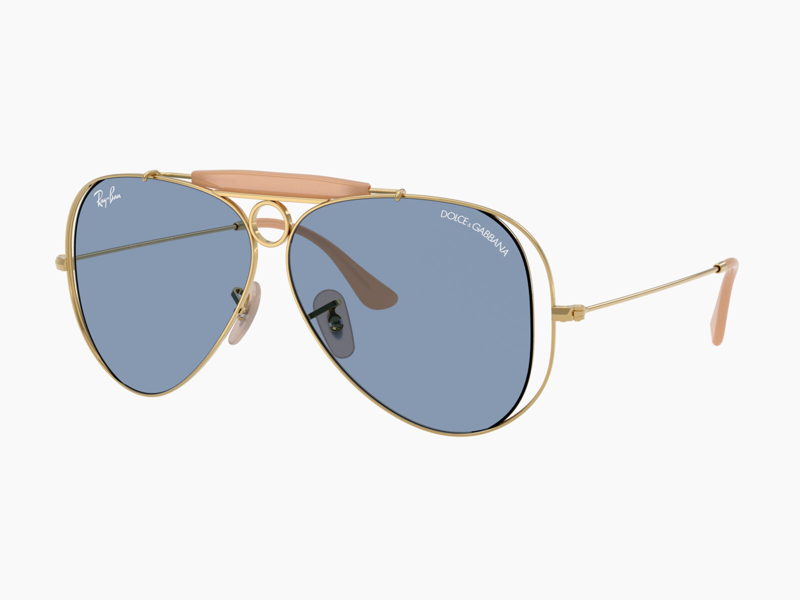 Ray-Ban RB3138M The Shooter by Dolce&Gabbana 001/72 - Oro arista