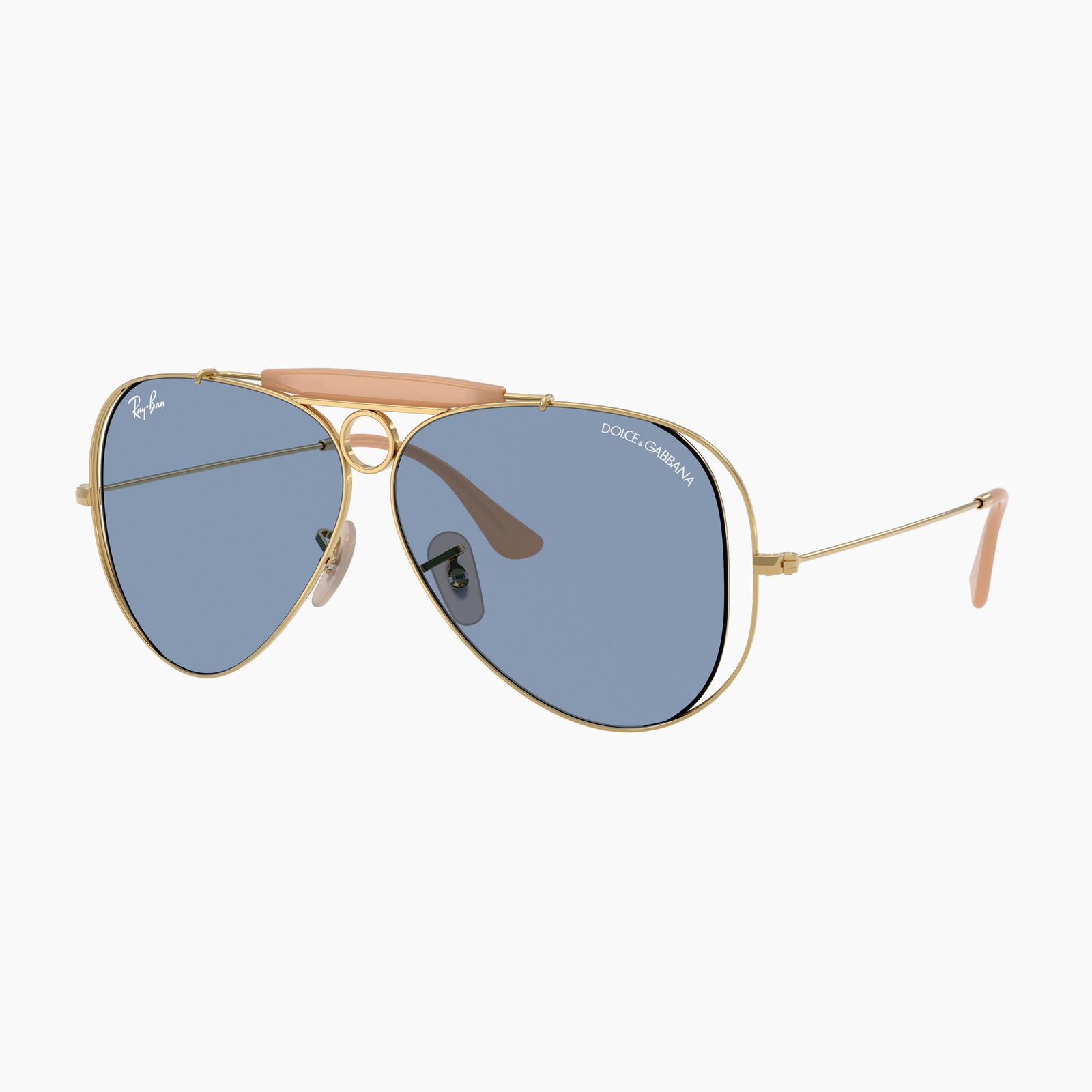 Ray-Ban RB3138M The Shooter by Dolce&Gabbana 001/72 - Oro arista