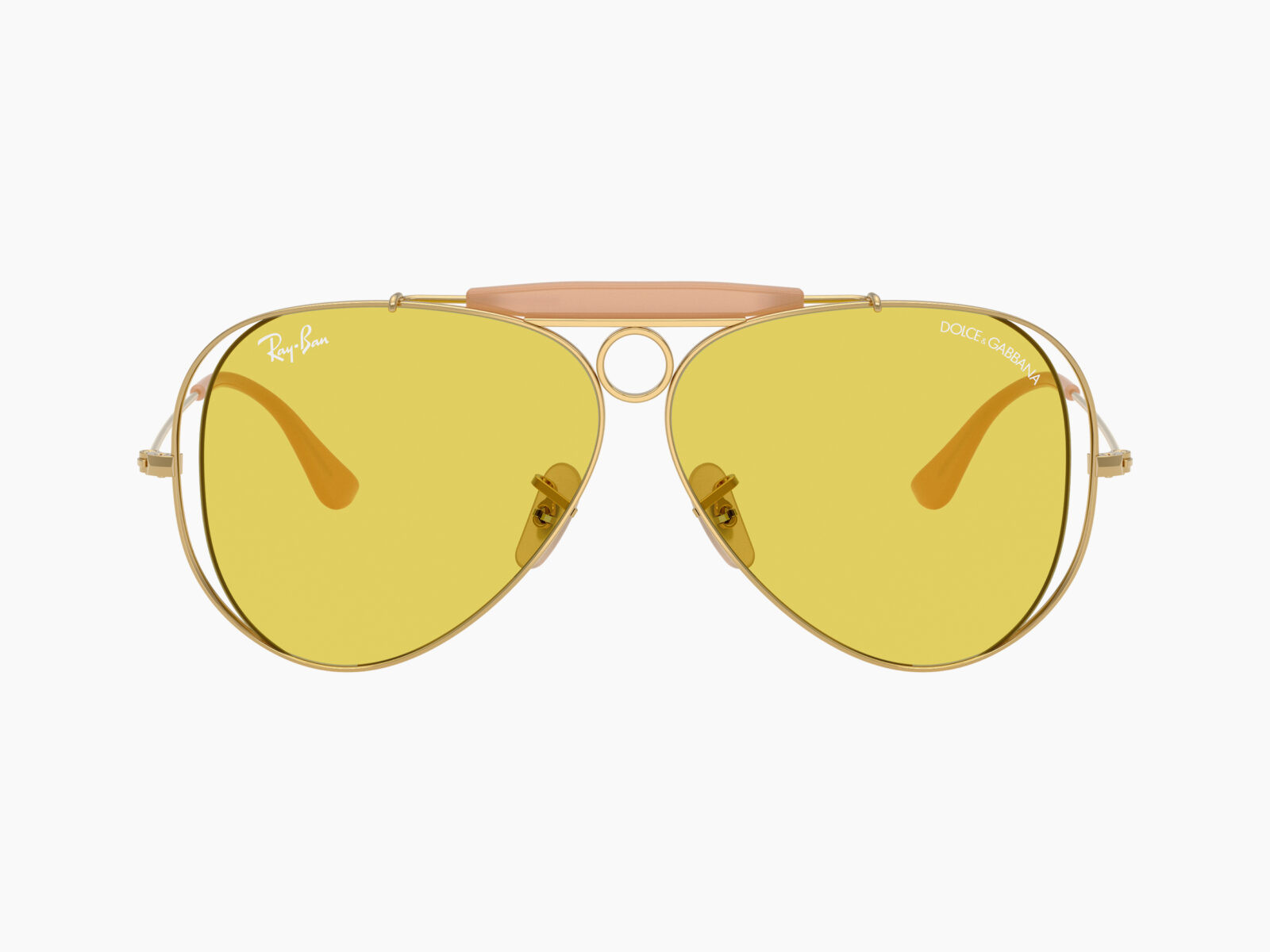Alternative view of Ray-Ban RB3138M The Shooter by Dolce&Gabbana 001/85 - Oro arista