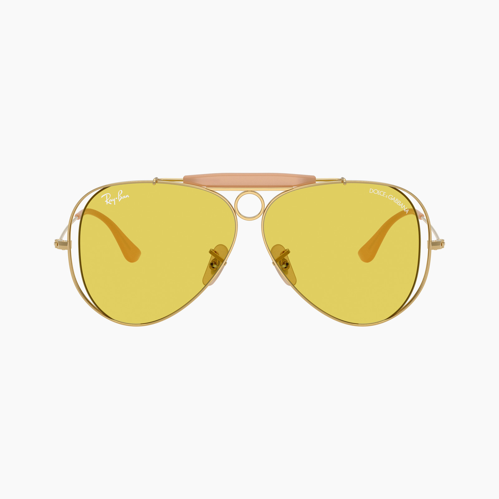 Ray-Ban RB3138M The Shooter by Dolce&Gabbana 001/85 - Oro arista - immagine 2