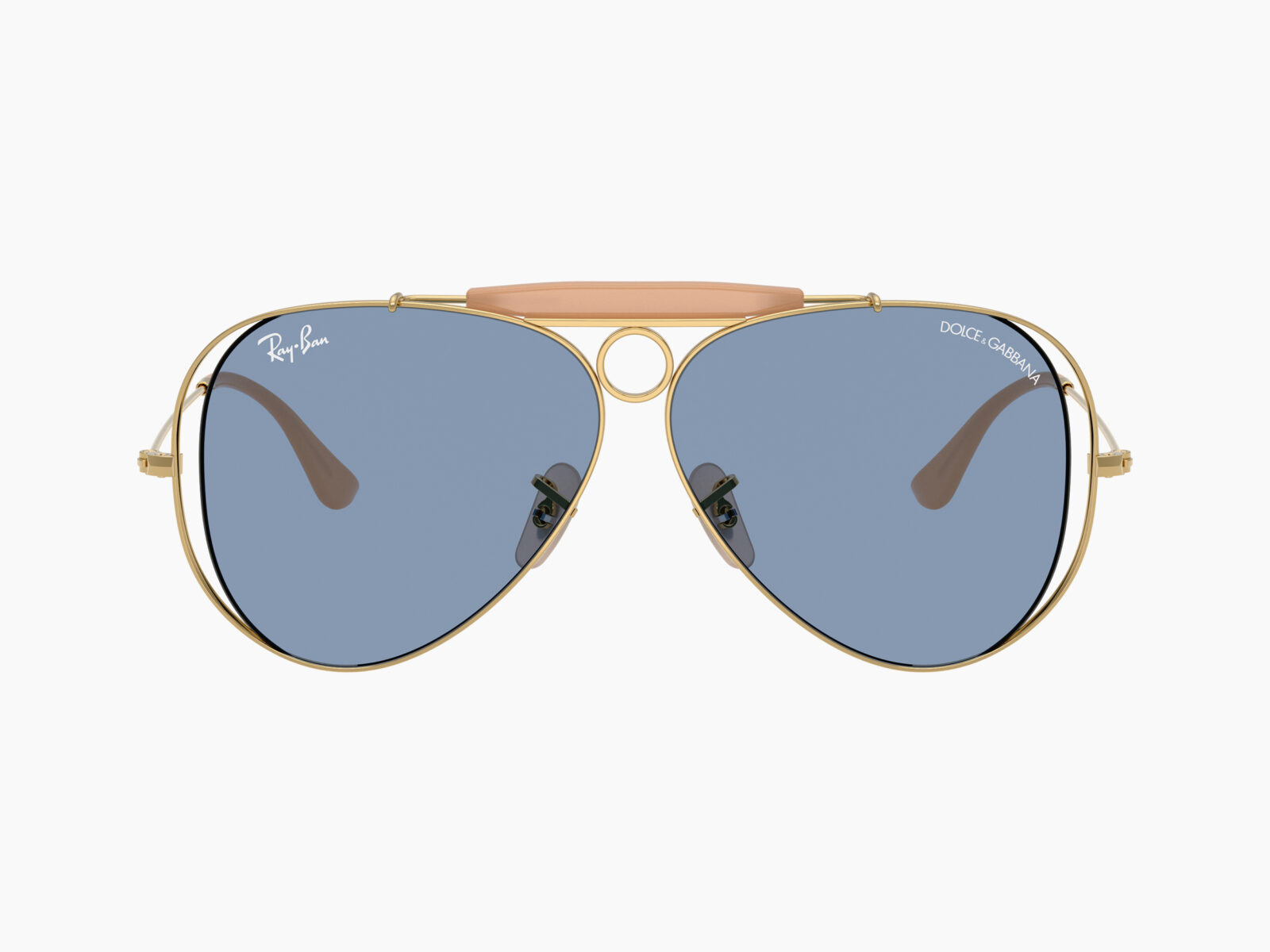 Alternative view of Ray-Ban RB3138M The Shooter by Dolce&Gabbana 001/72 - Oro arista