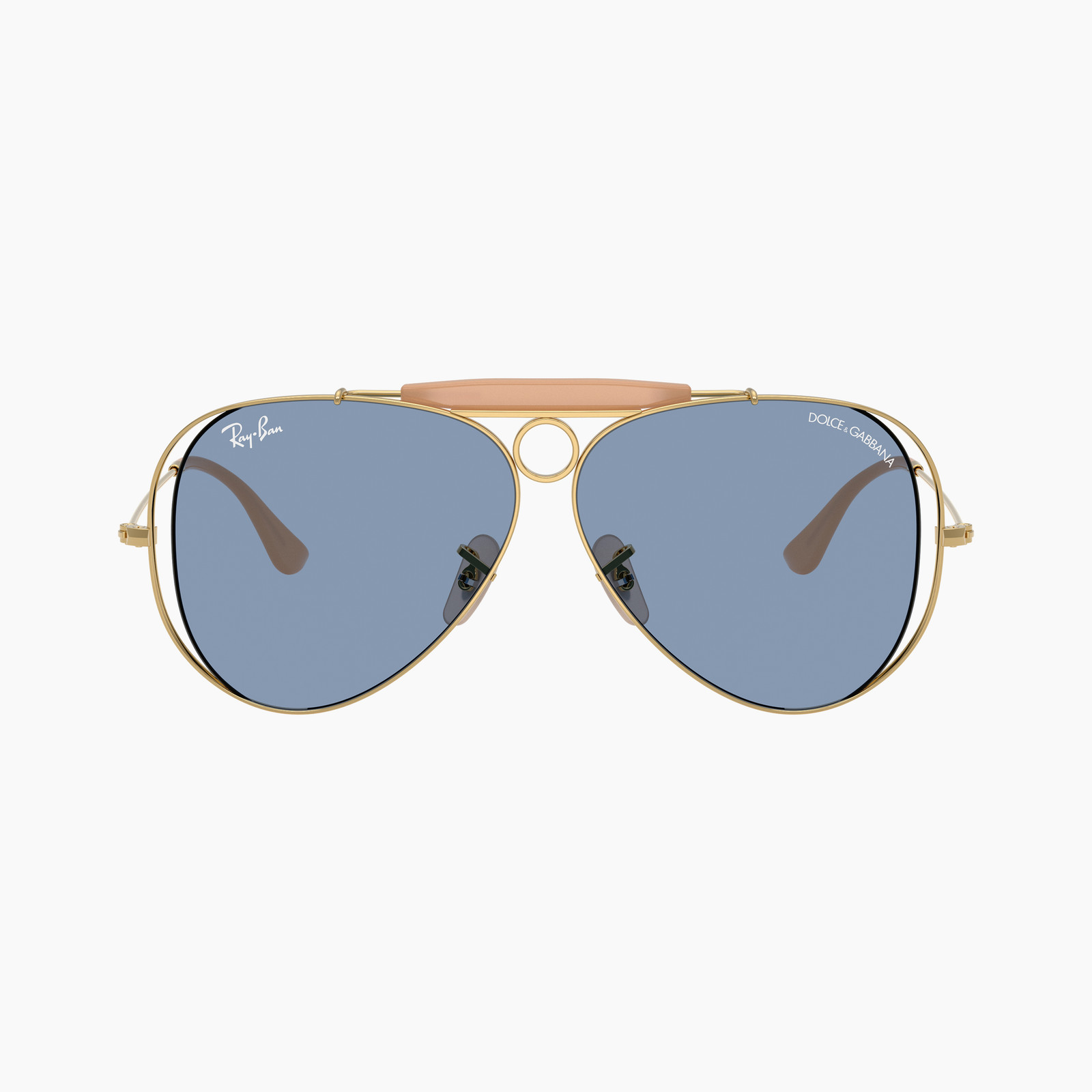 Ray-Ban RB3138M The Shooter by Dolce&Gabbana 001/72 - Oro arista - immagine 2