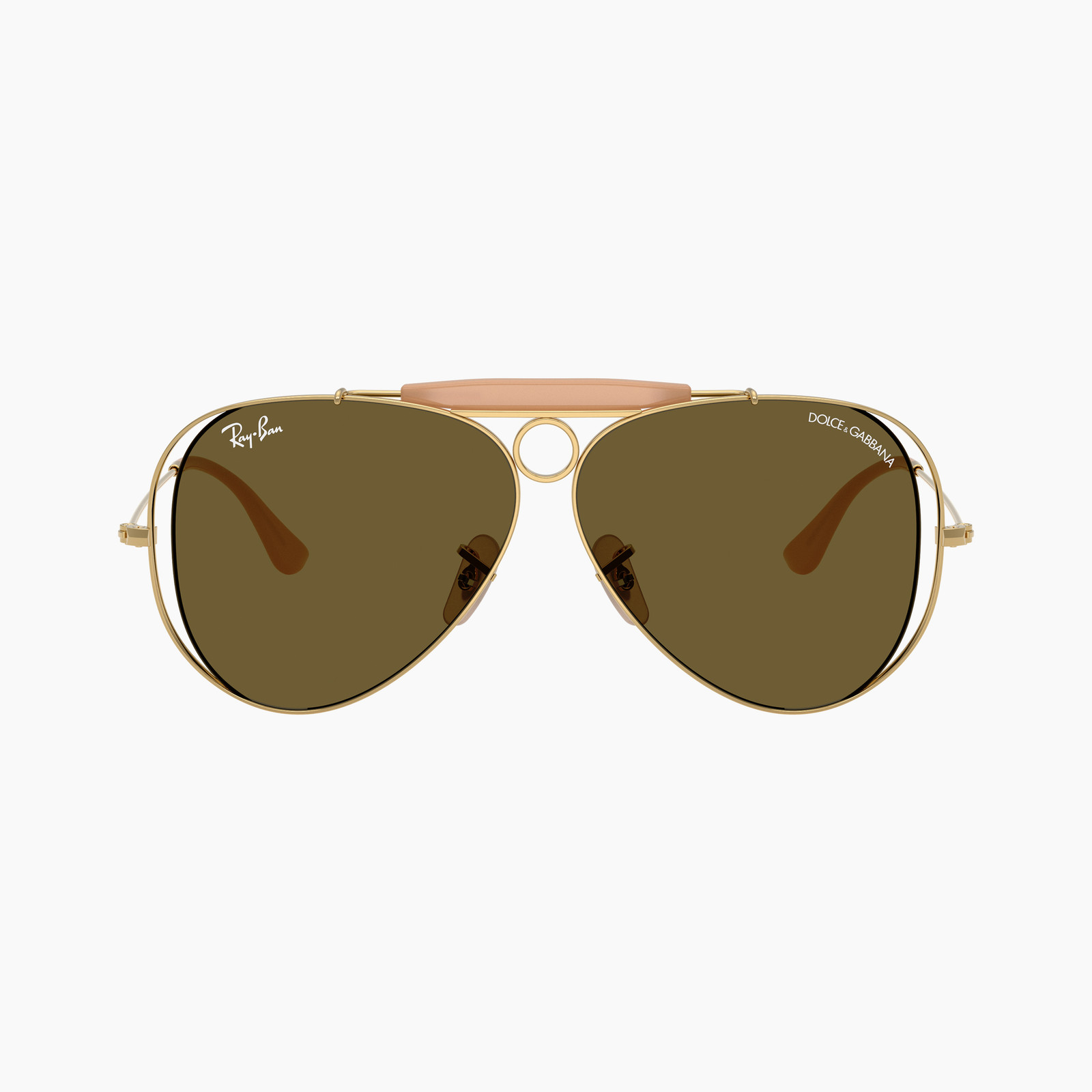 Ray-Ban RB3138M The Shooter by Dolce&Gabbana 001/73 - Oro arista - immagine 2