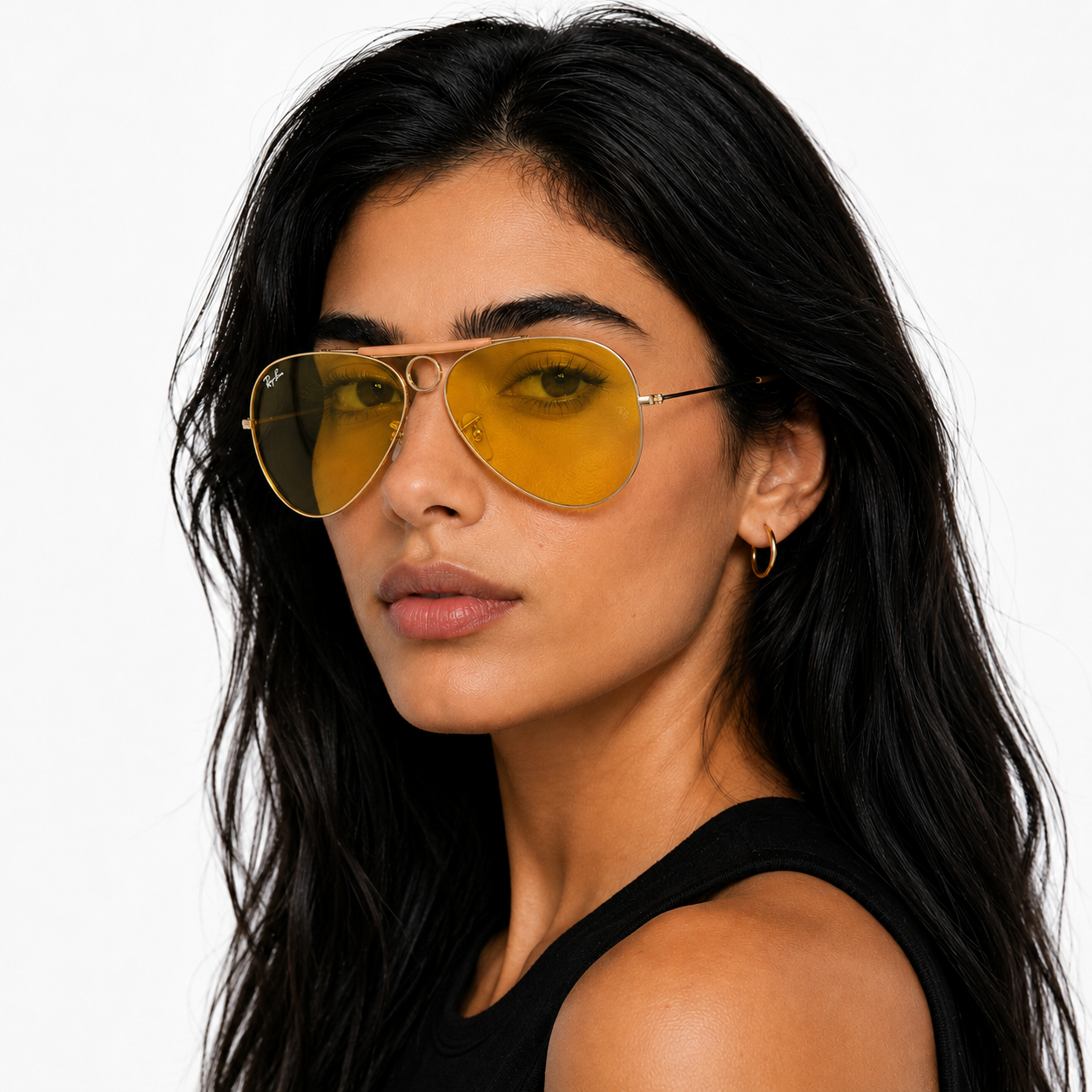 Ray-Ban RB3138M The Shooter by Dolce&Gabbana 001/85 - Oro arista - immagine 3