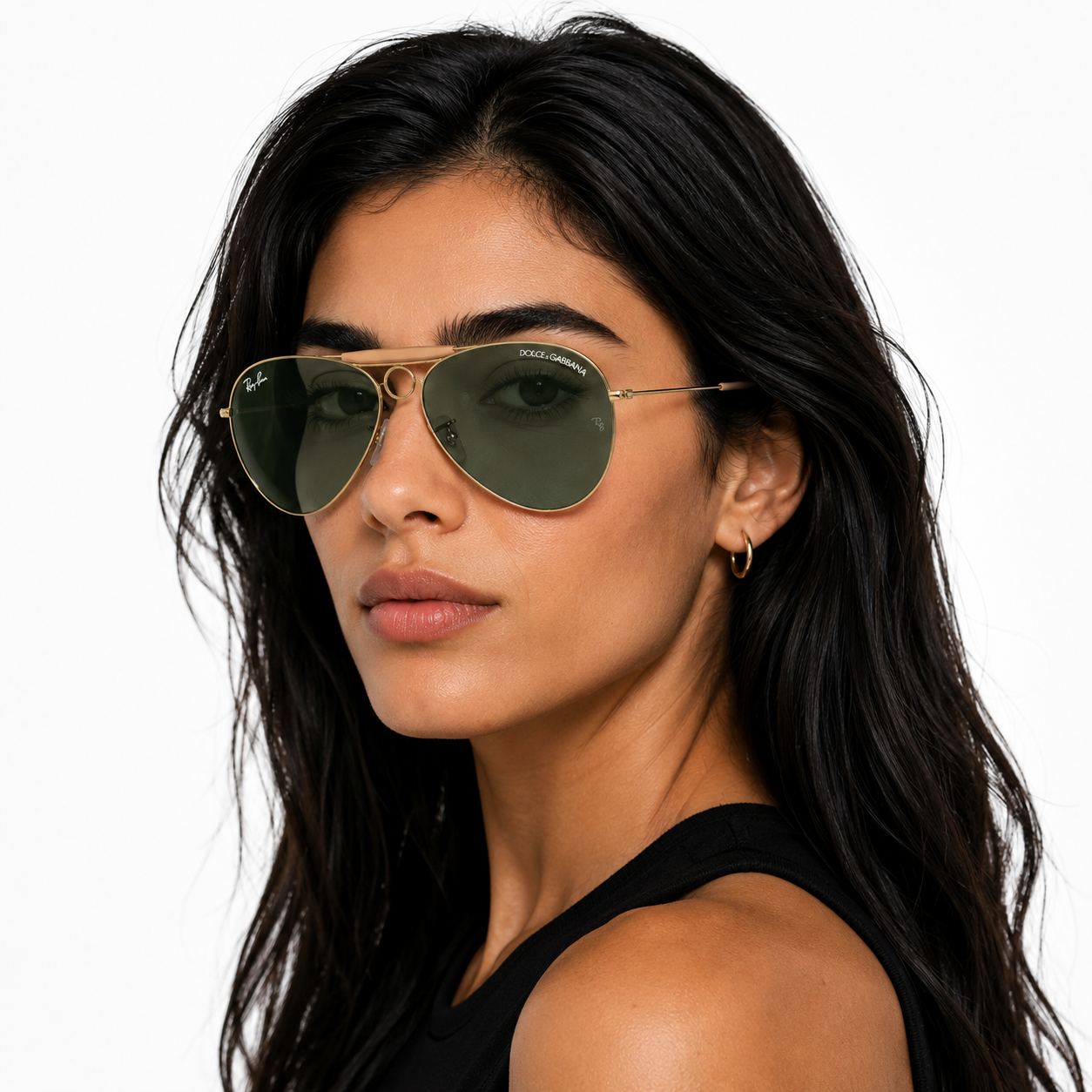 Ray-Ban RB3138M The Shooter by Dolce&Gabbana 001/71 - Oro arista - immagine 3