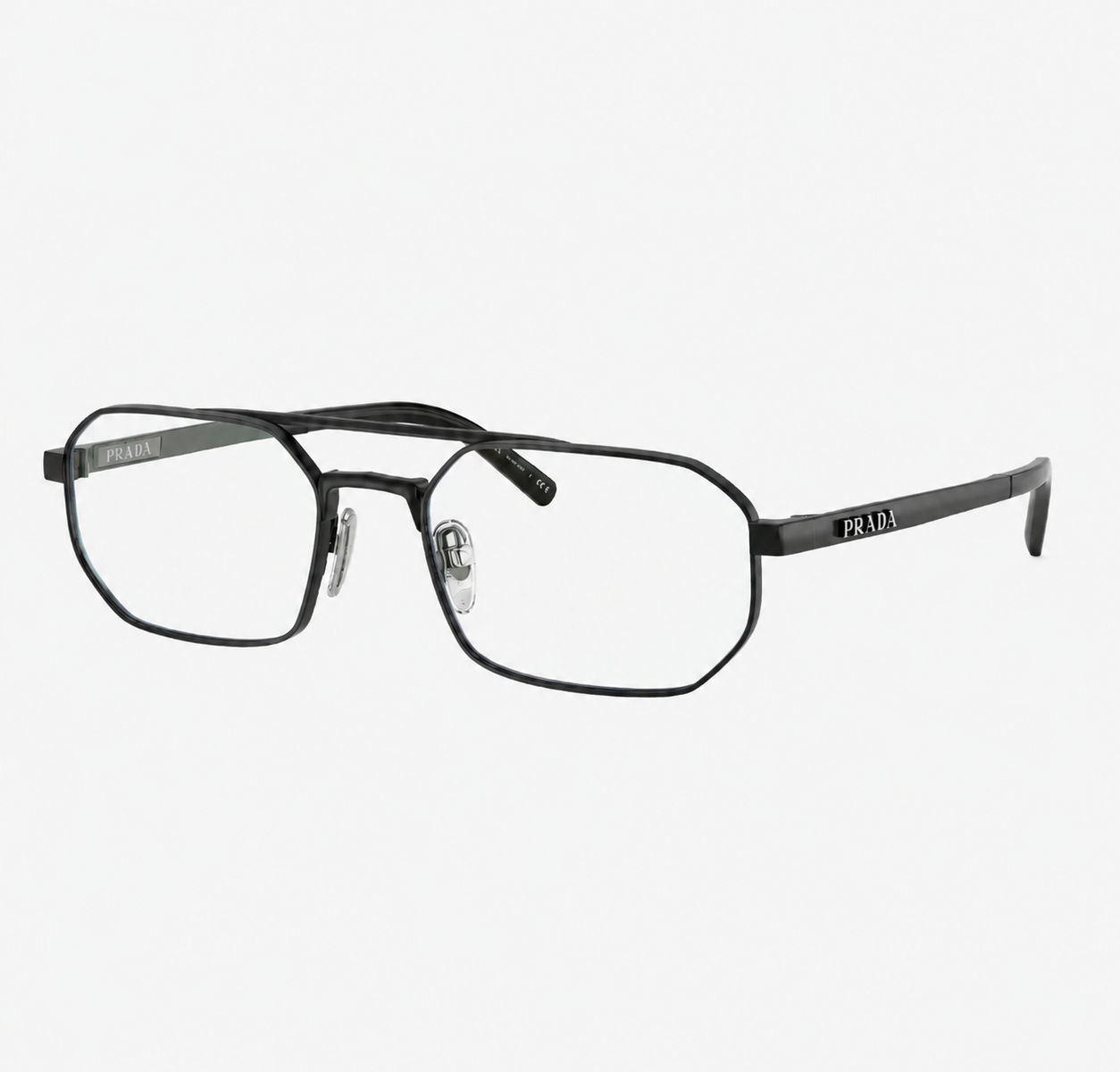 Prada PR D53S 7AB70B - Nero satinato + Lente Antiriflesso