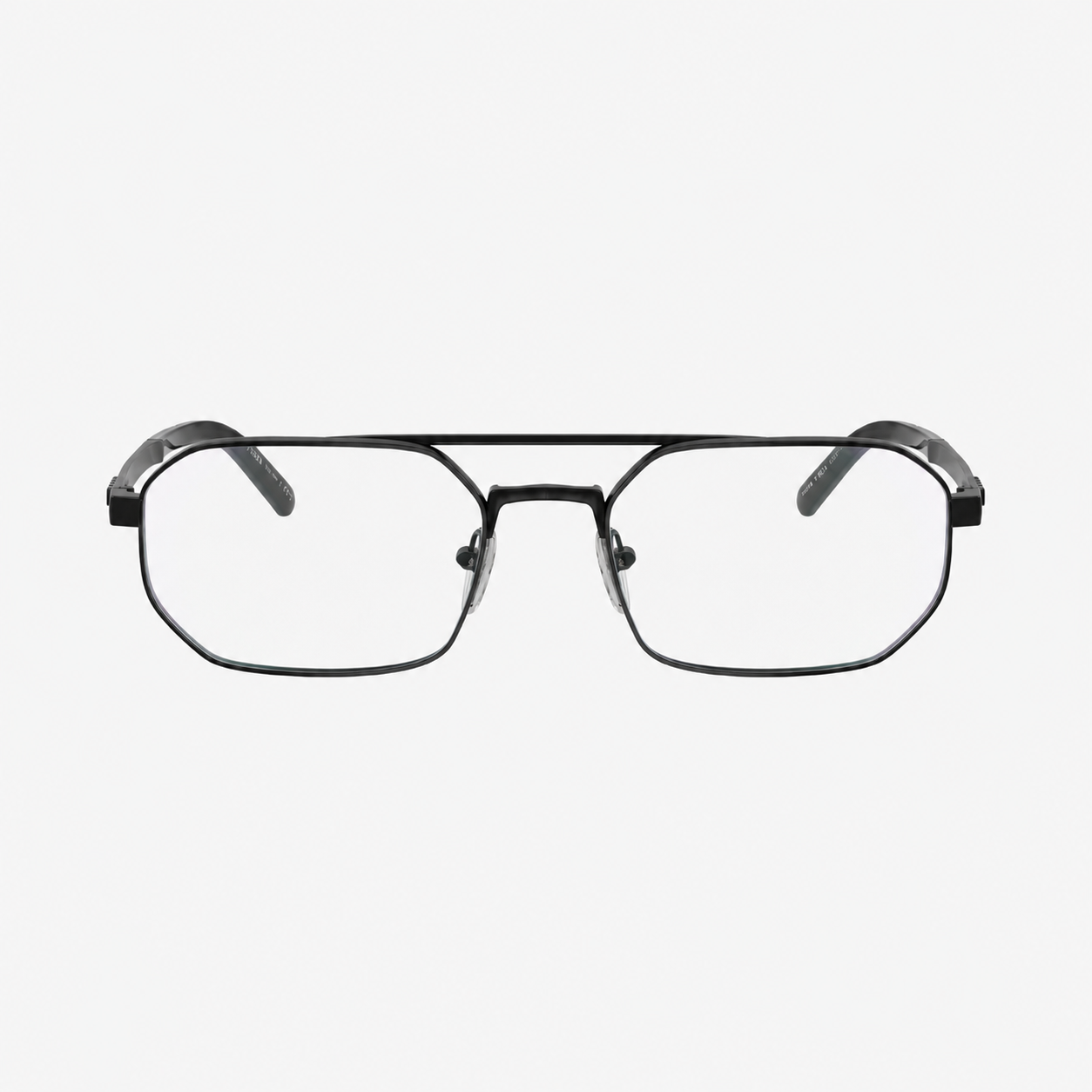 Prada PR D53S 7AB70B - Nero satinato + Lente Antiriflesso - immagine 2
