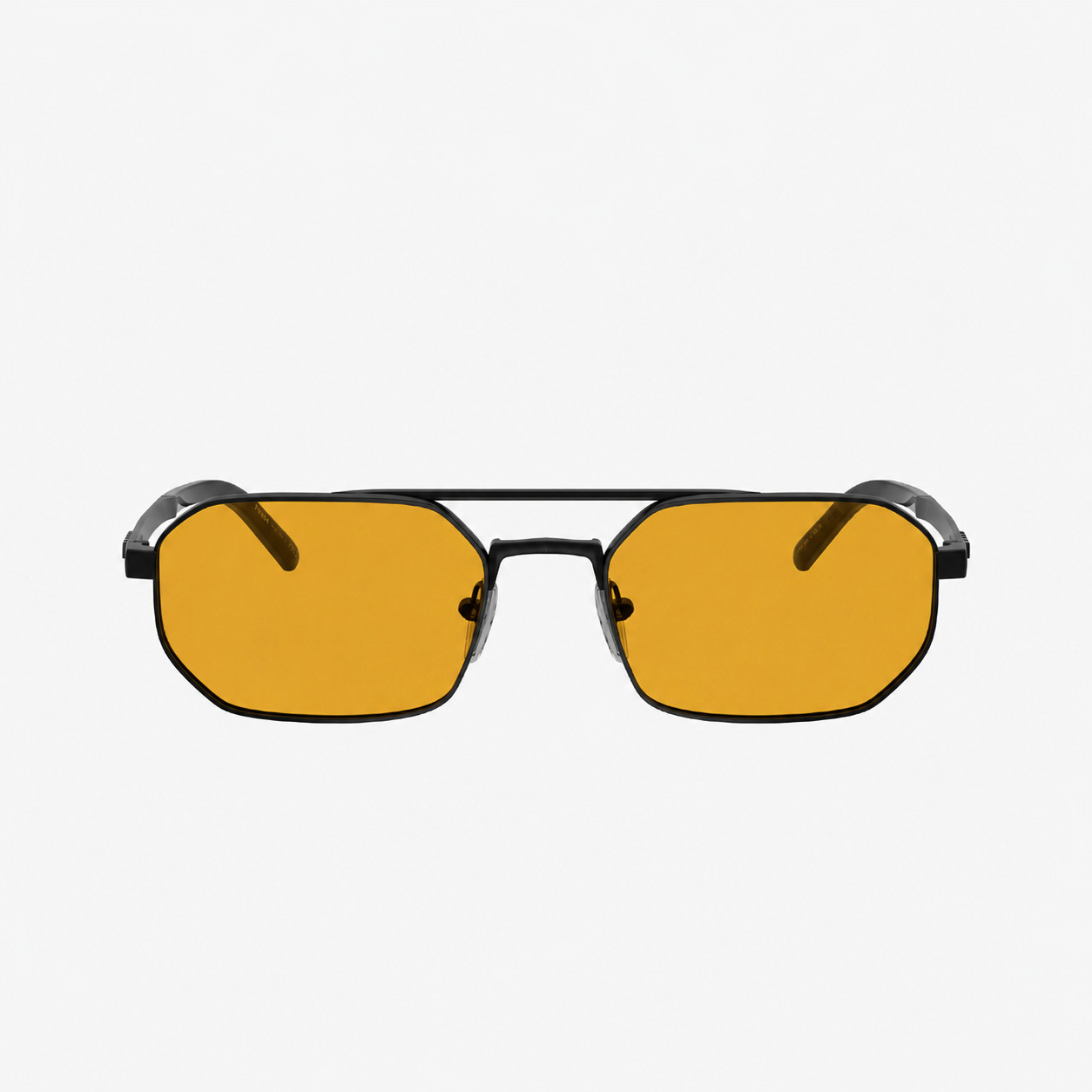 Prada PR D53S 7AB70B - Nero satinato + Lente Gialla - immagine 2