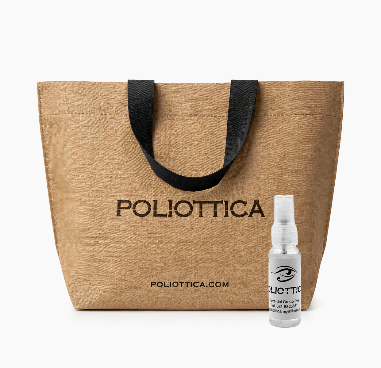 Kit Summer Shopper + Spray detergente per lenti