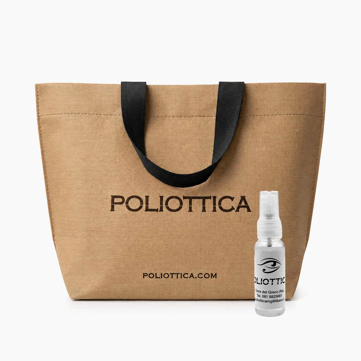 Kit Summer Shopper + Spray detergente per lenti