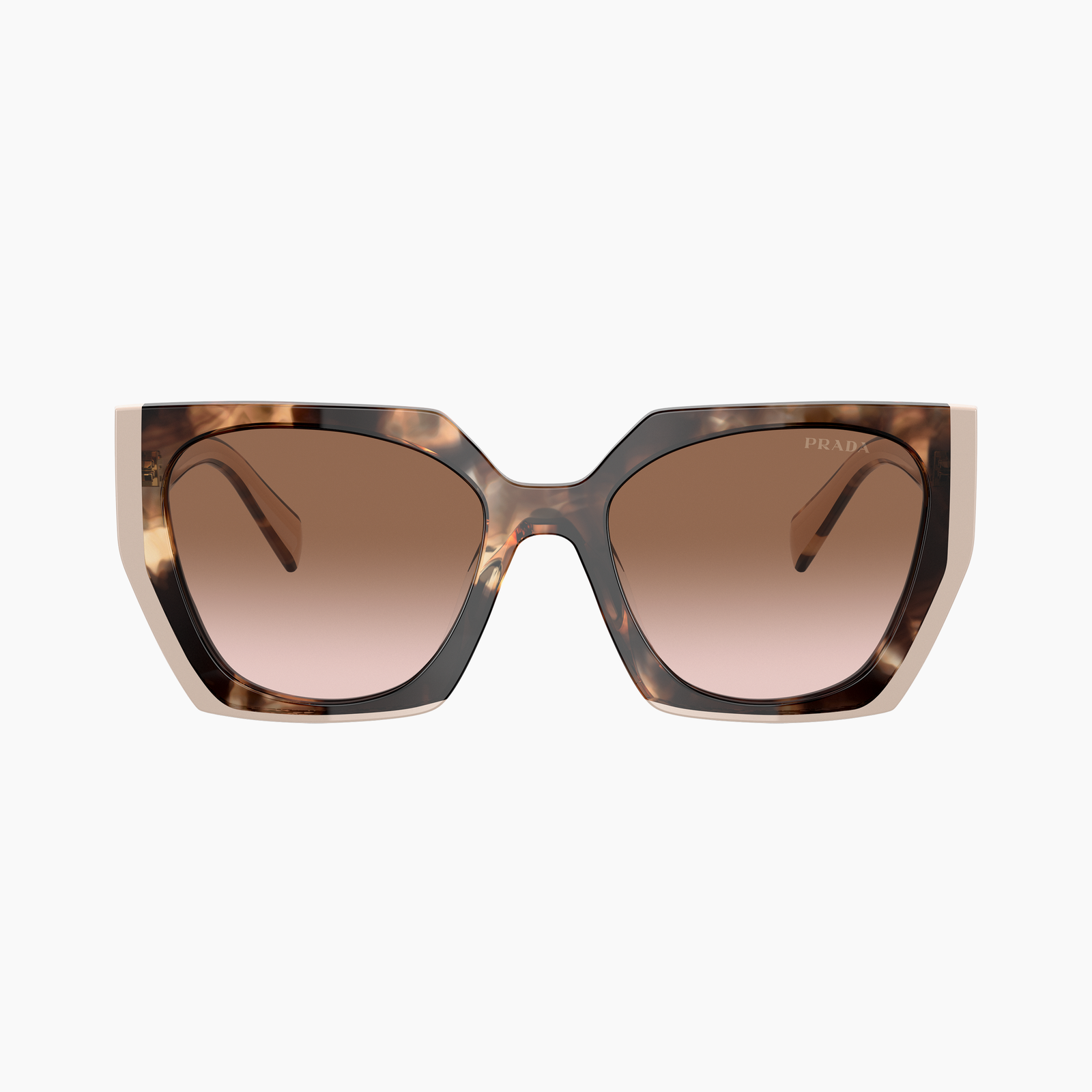Occhiali da sole Prada PR 15WS 01R0A6 - Caramello tartarugato/rosa pastello - immagine 2