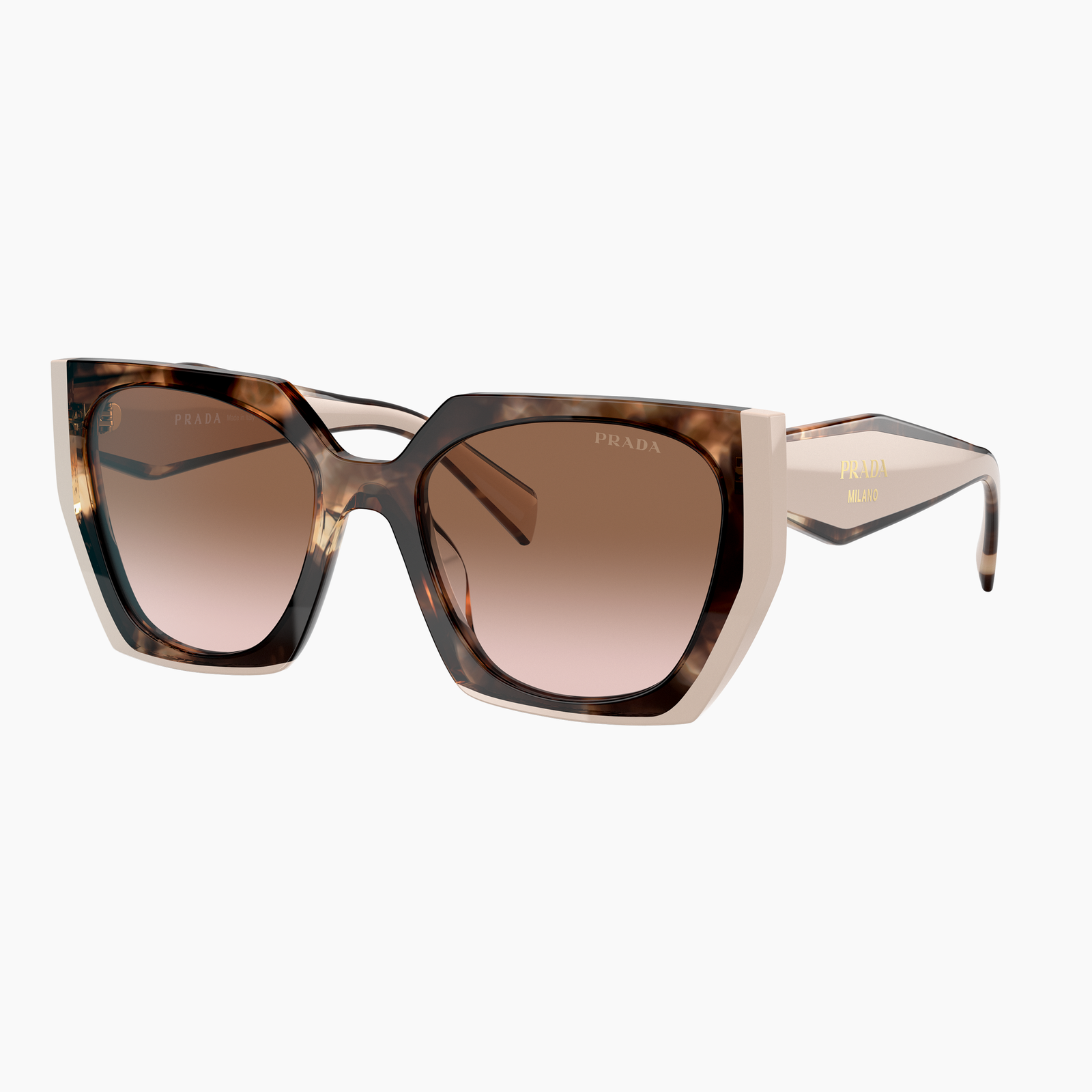 Occhiali da sole Prada PR 15WS 01R0A6 - Caramello tartarugato/rosa pastello