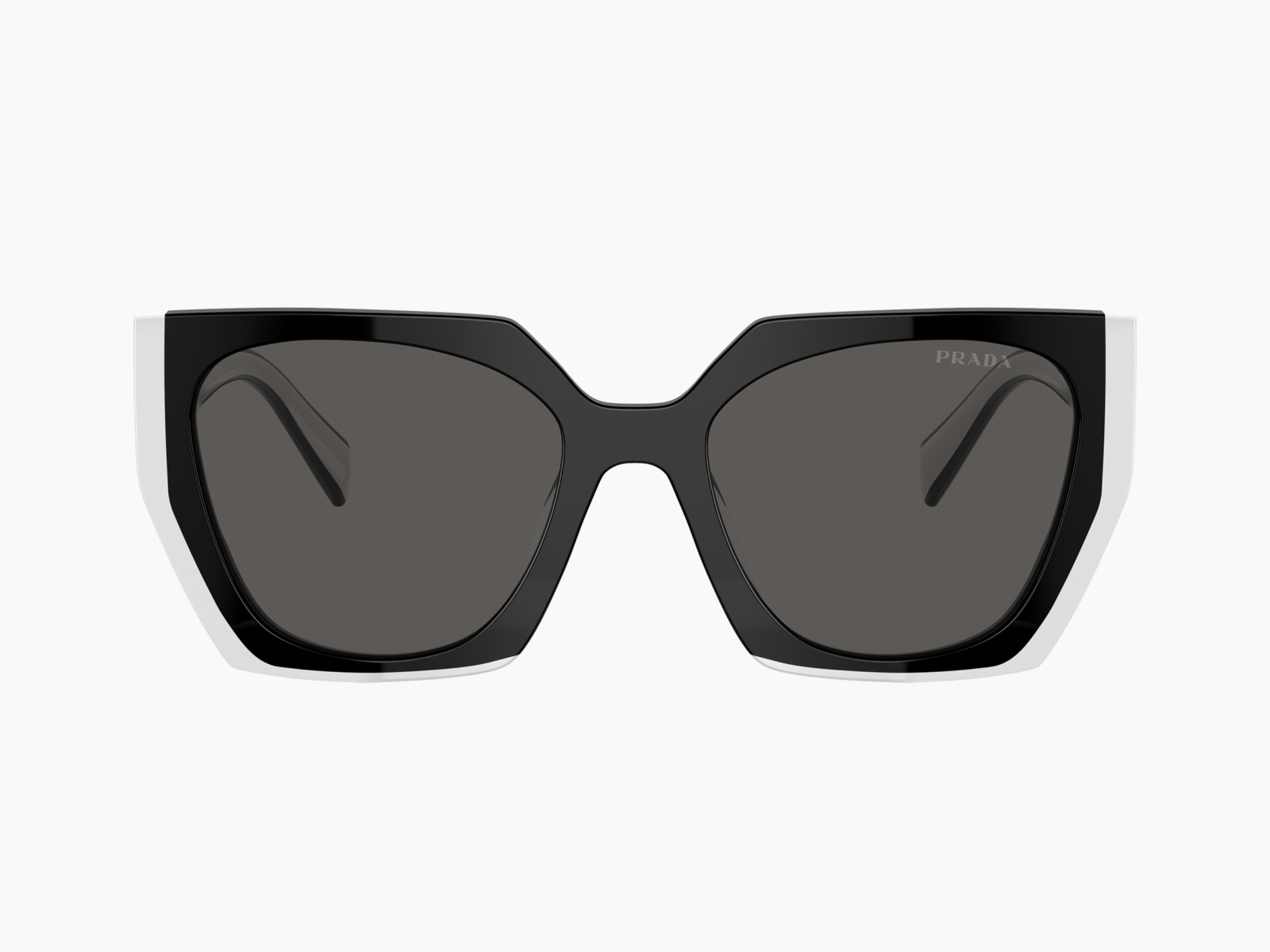 Alternative view of Occhiali da sole Prada PR 15WS 09Q5S0 - Nero/bianco talco