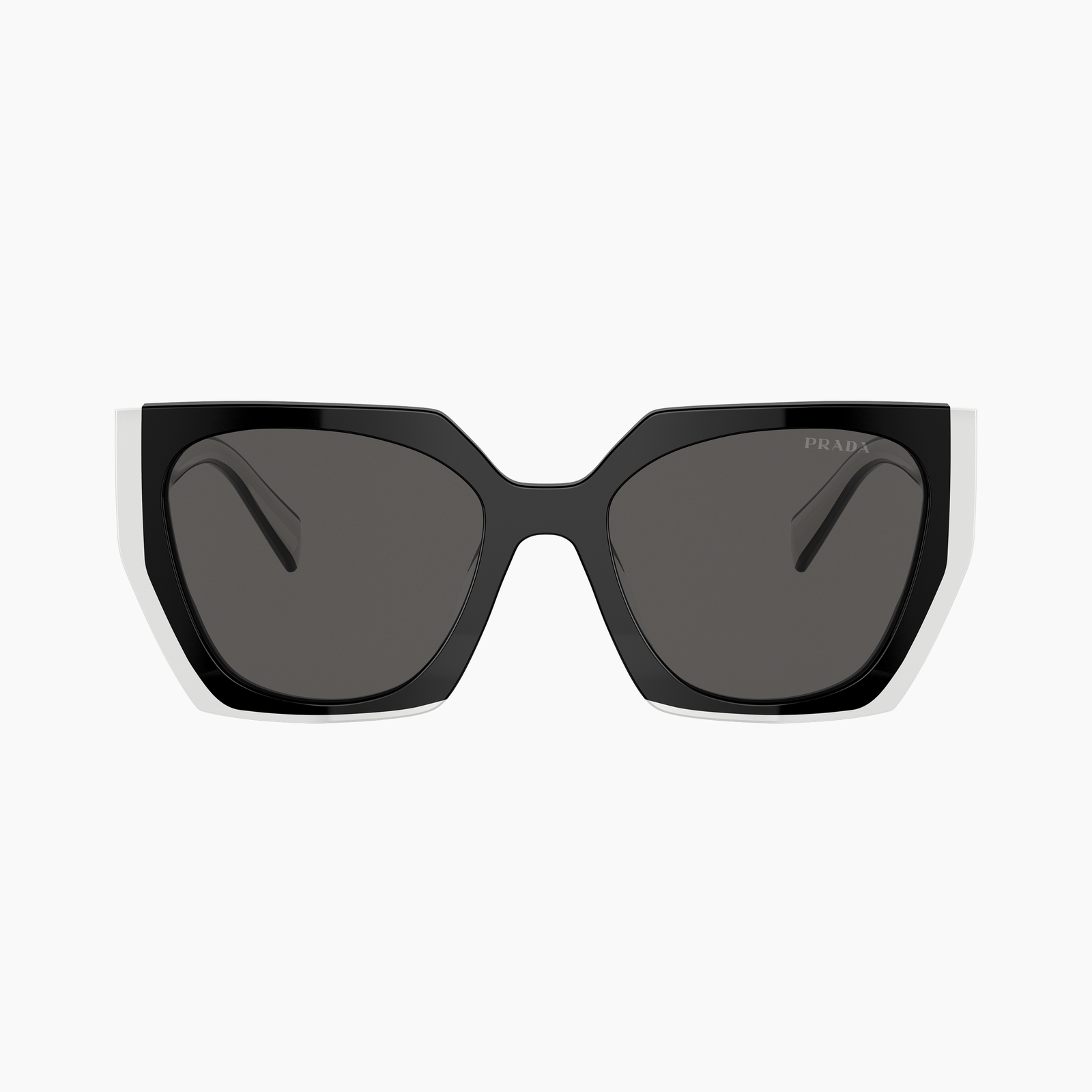 Occhiali da sole Prada PR 15WS 09Q5S0 - Nero/bianco talco - immagine 2