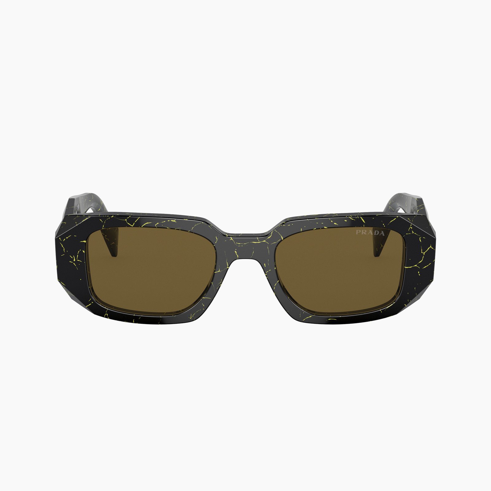 Prada PR 17WS 19D01T - Black/yellow marble - immagine 2
