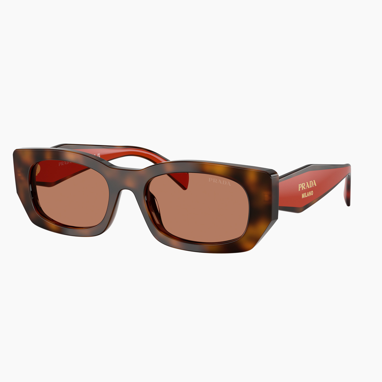 Prada PR B05S 01K90Q - Juniper tortoise/cotto