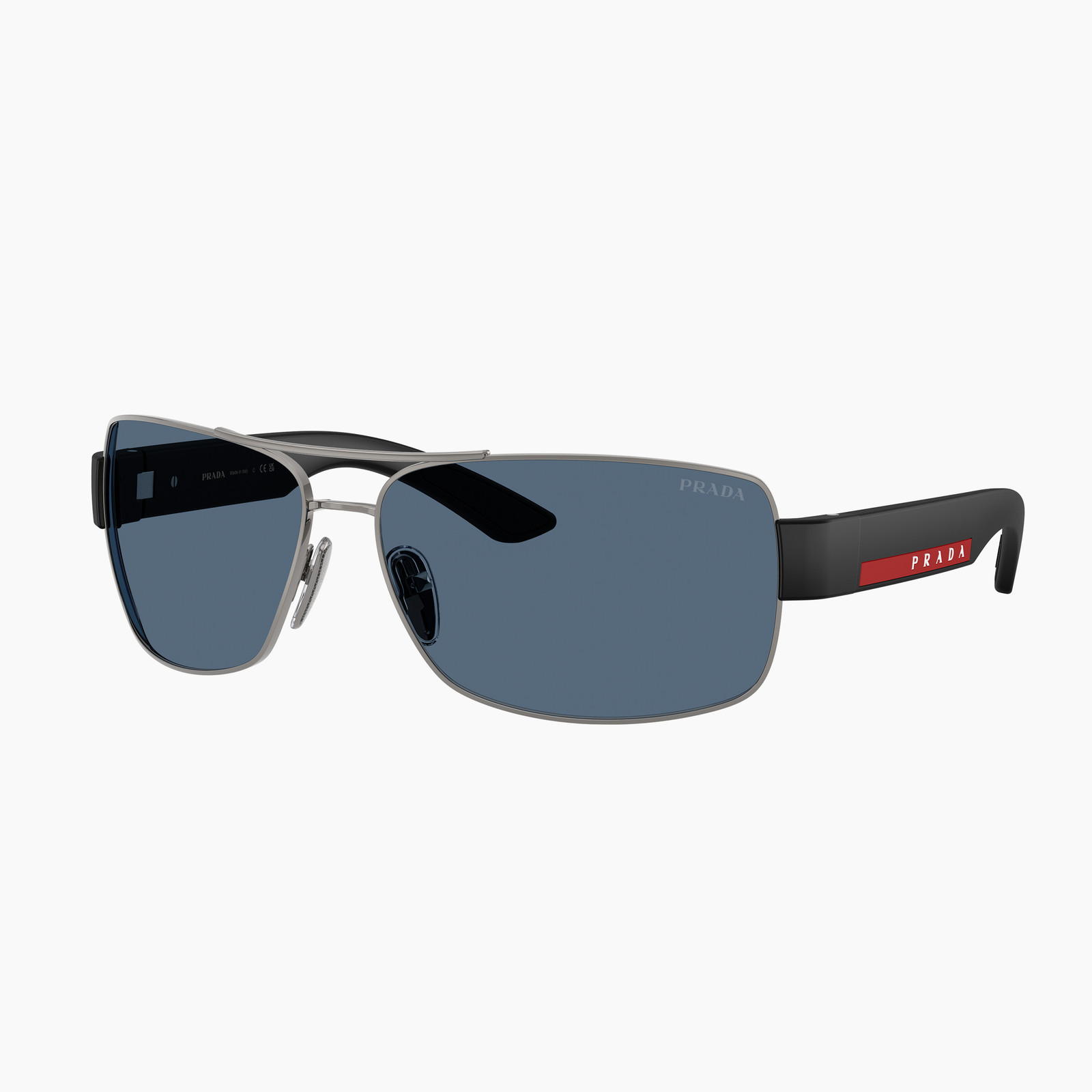 Prada Linea Rossa PS B52S 5AV06A - Gunmetal