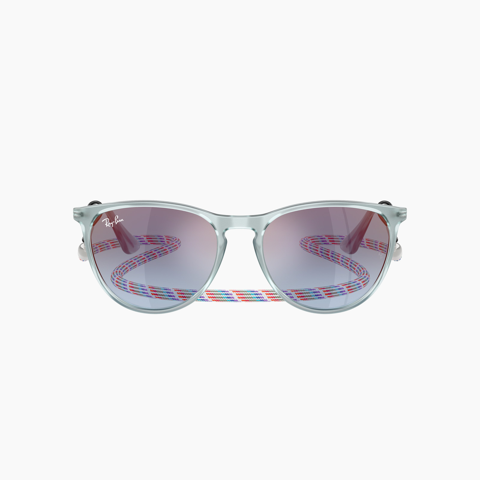 Ray-Ban Junior Erika RJ9060S 7223U0 - Blu trasparente - immagine 2