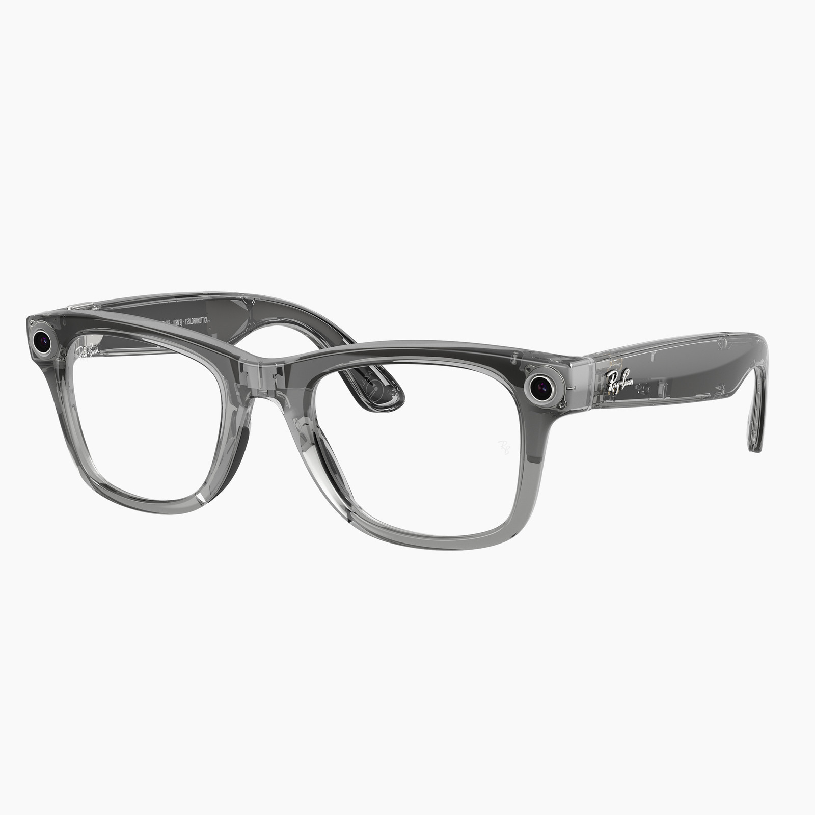 Ray-Ban Meta (Gen 2) Wayfarer RW4012 6840MF - Grigio trasparente
