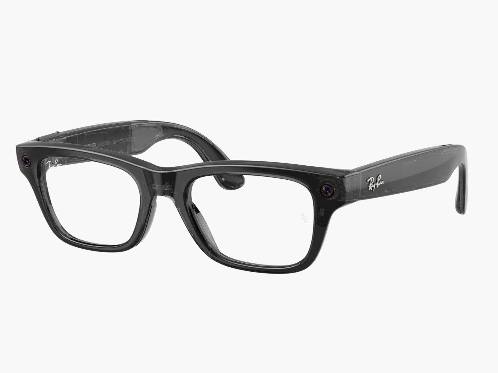 Ray-Ban Meta Blayzer Optics RW7001 - 8526 - Nero Trasparente (GEN 2)