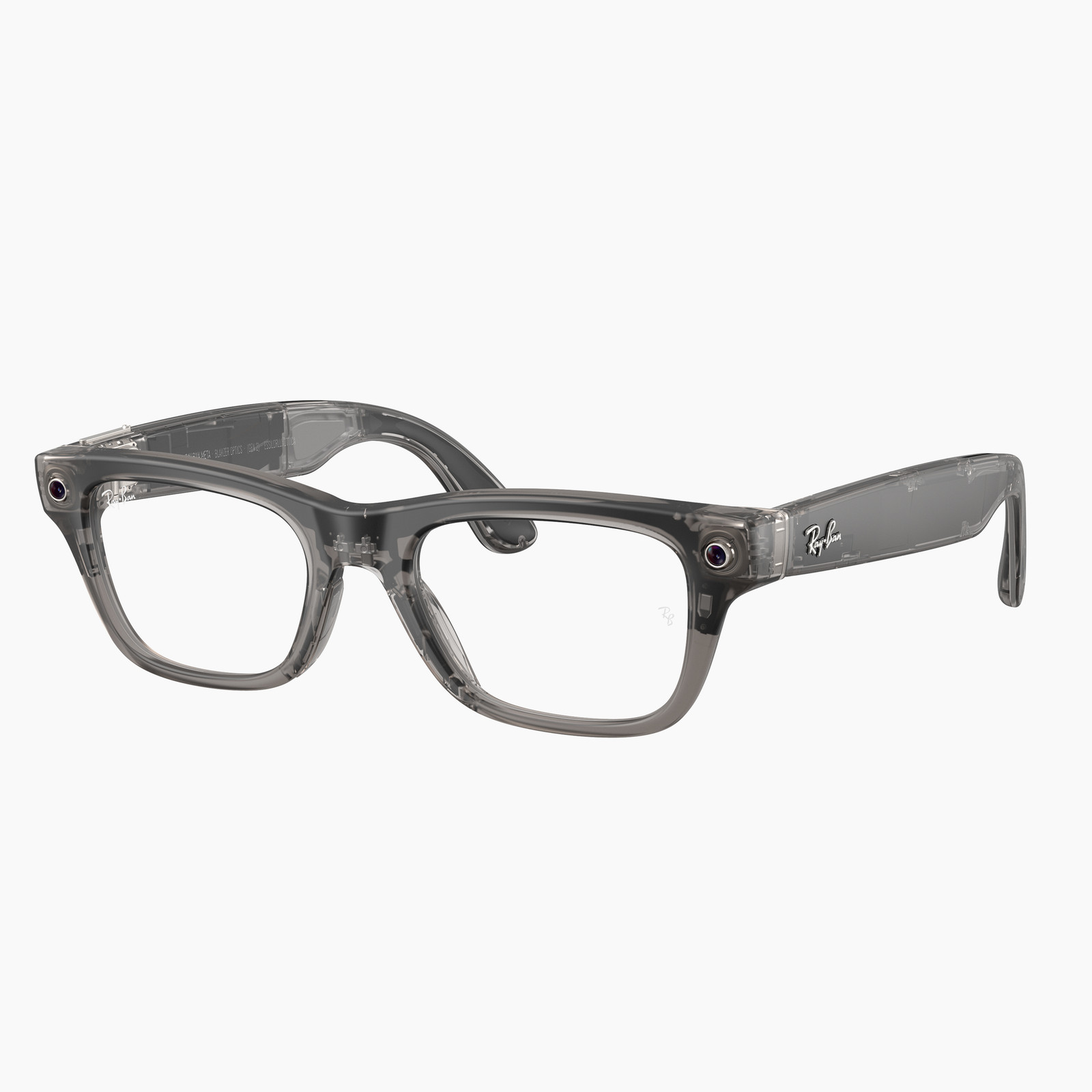 Ray-Ban Meta (Gen 2) Blayzer Optics RW7001 8529 - Grigio ghiaccio trasparente
