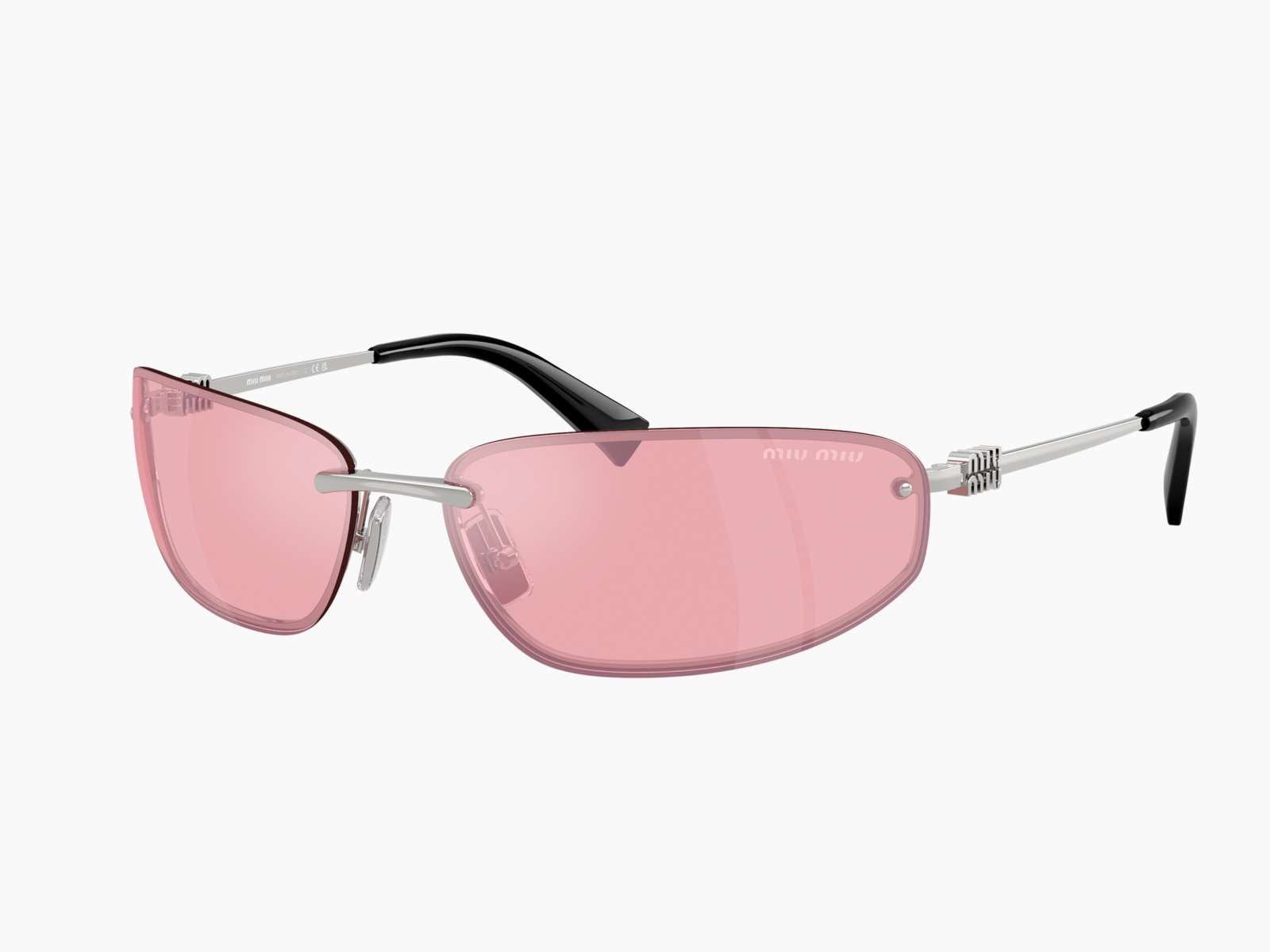 Occhiali da sole Miu Miu MU A50S 1BC70J - Argento